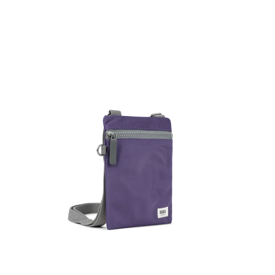 Roka London Chelsea Pocket sling taske Mulberry Extra Small