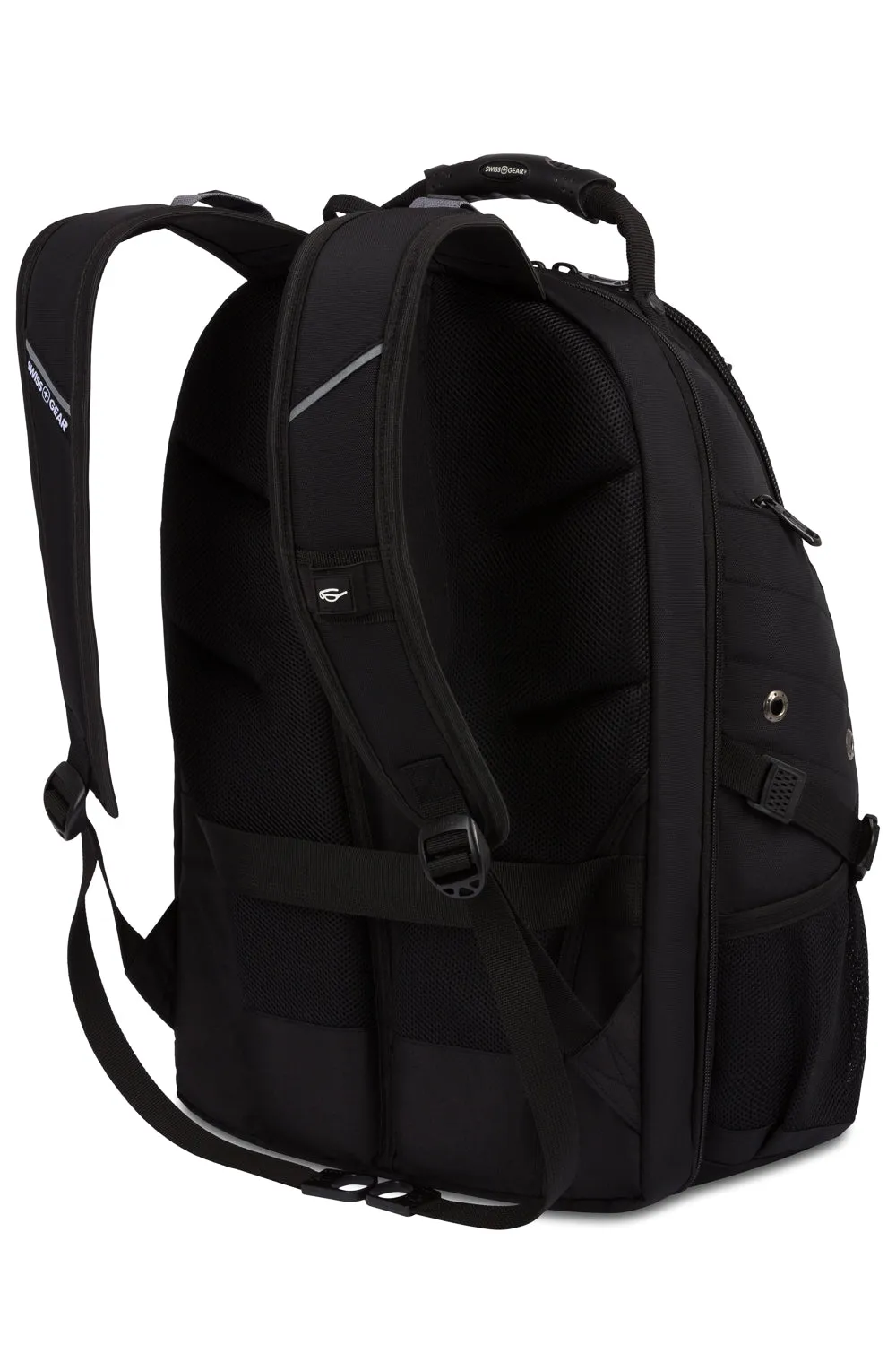 SwissGear 1900 Embroid ScanSmart rygsæk sort 17" laptop