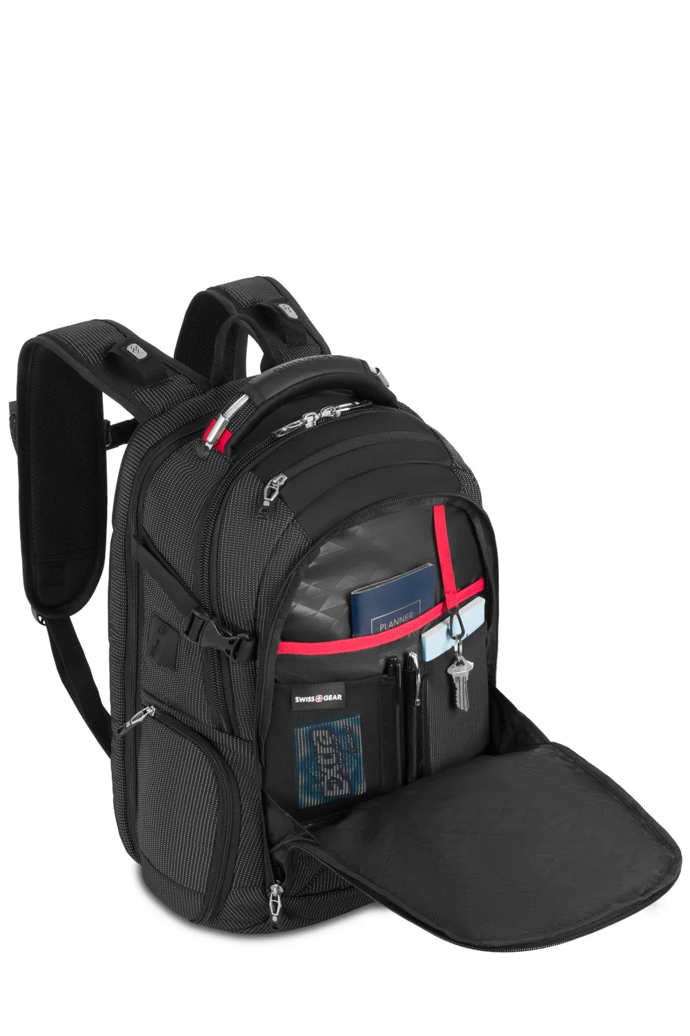 SwissGear Travel Tech Elite rygsæk laptoprum USB ScanSmart