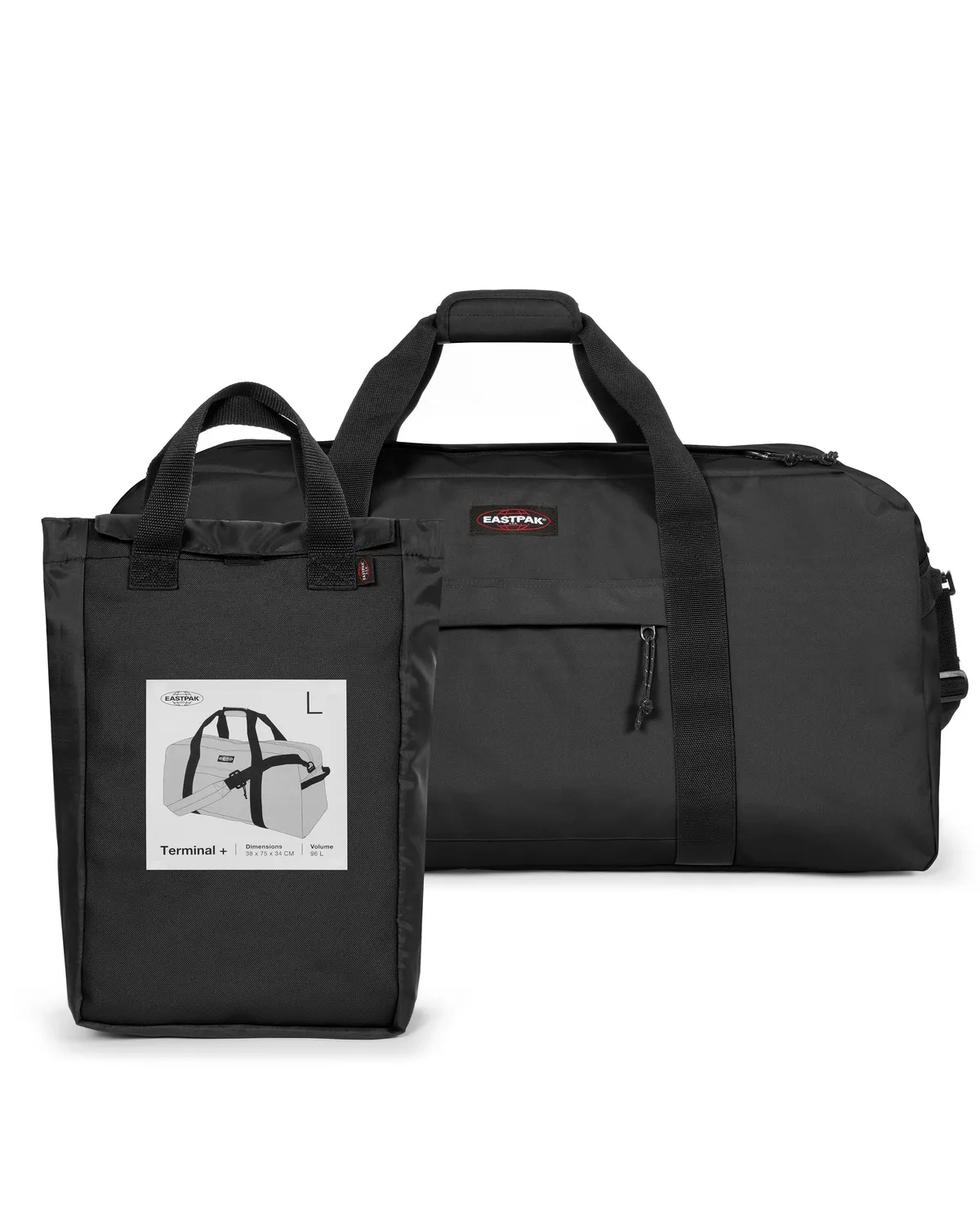 Eastpak Terminal+ rejsetaske Large sort let polyester