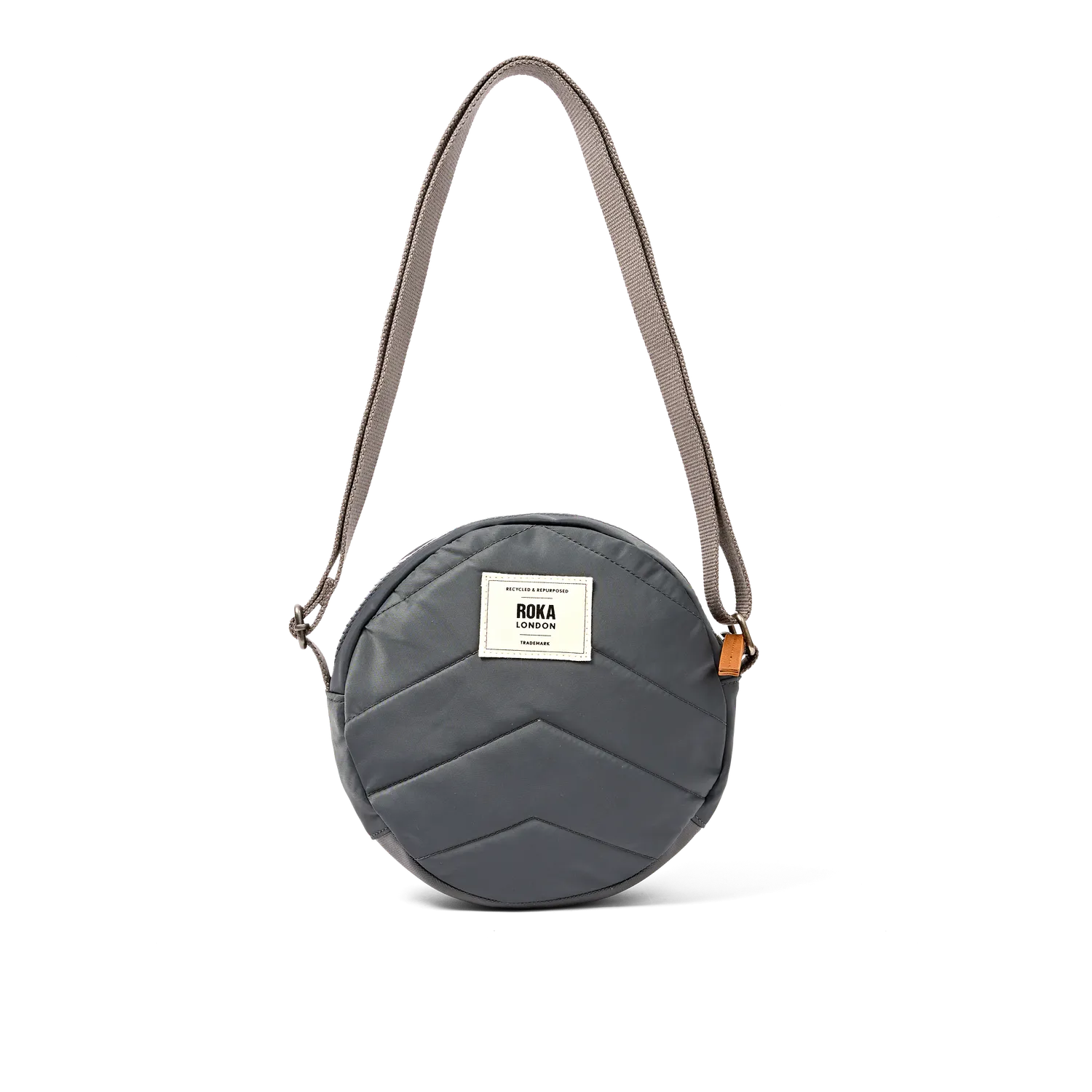 Roka Paddington skuldertaske Beluga S rund