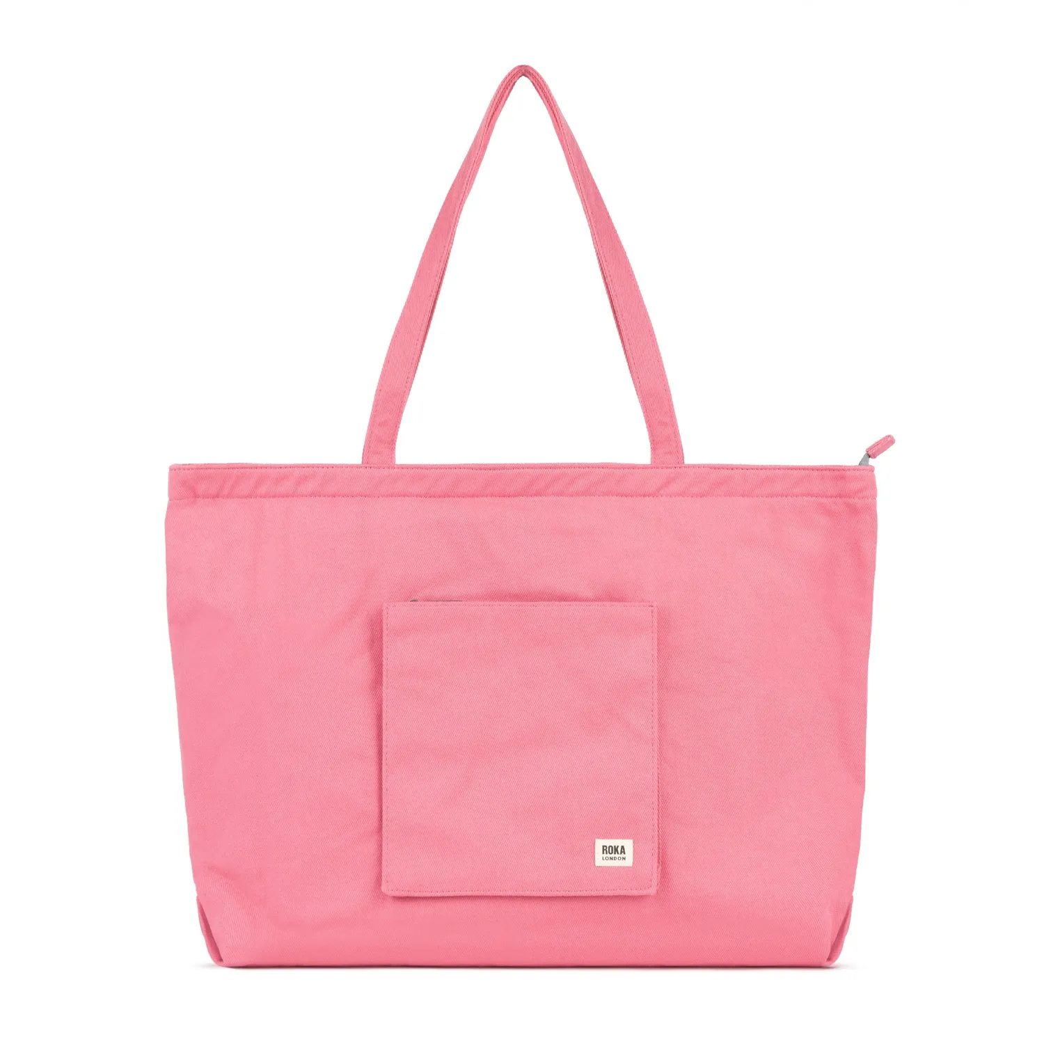 Roka London Portobello tote large crimson laptop 19 liter