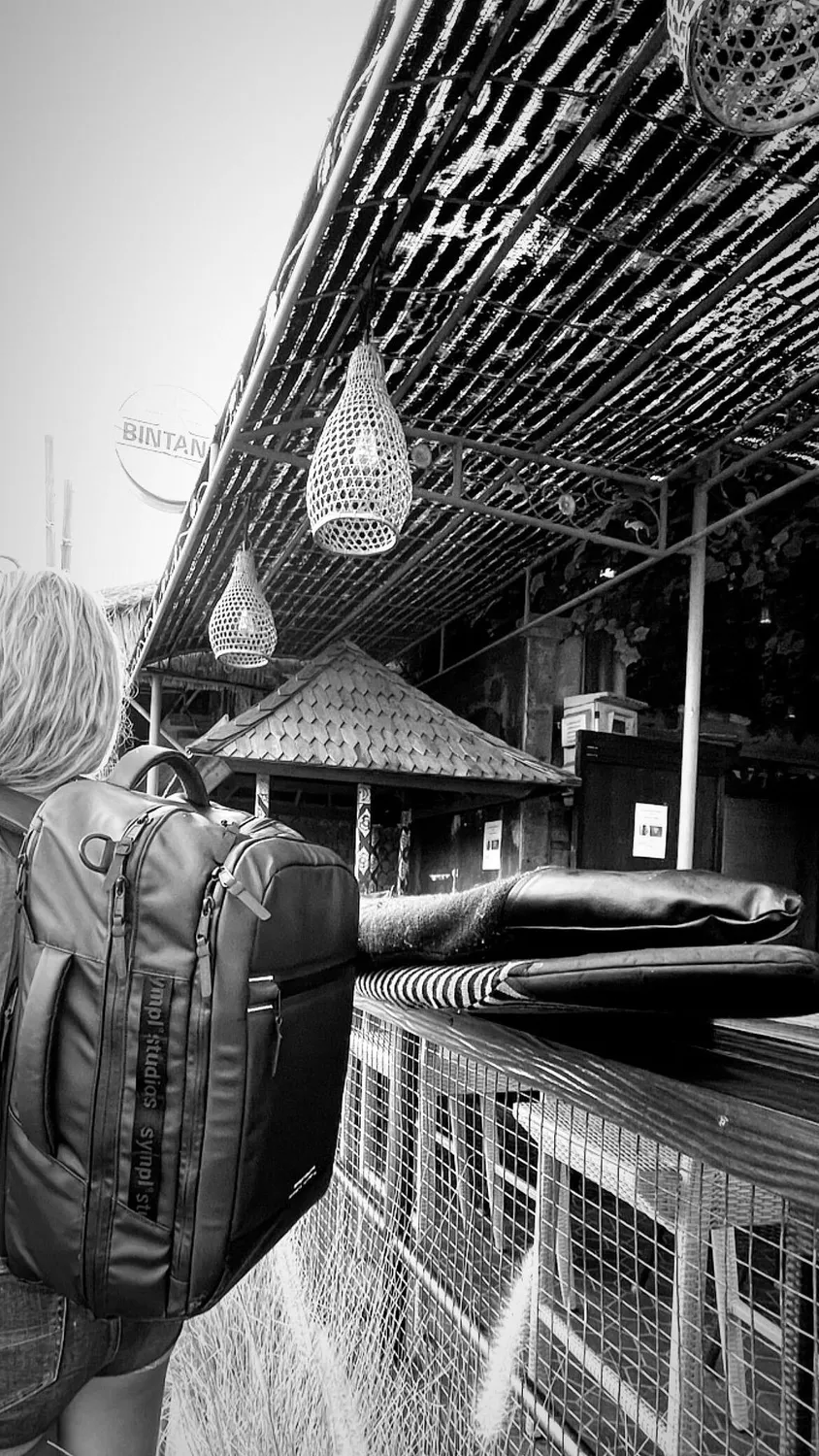 Sympl Travel Pack rygsæk 35 liter Carbonate 17"