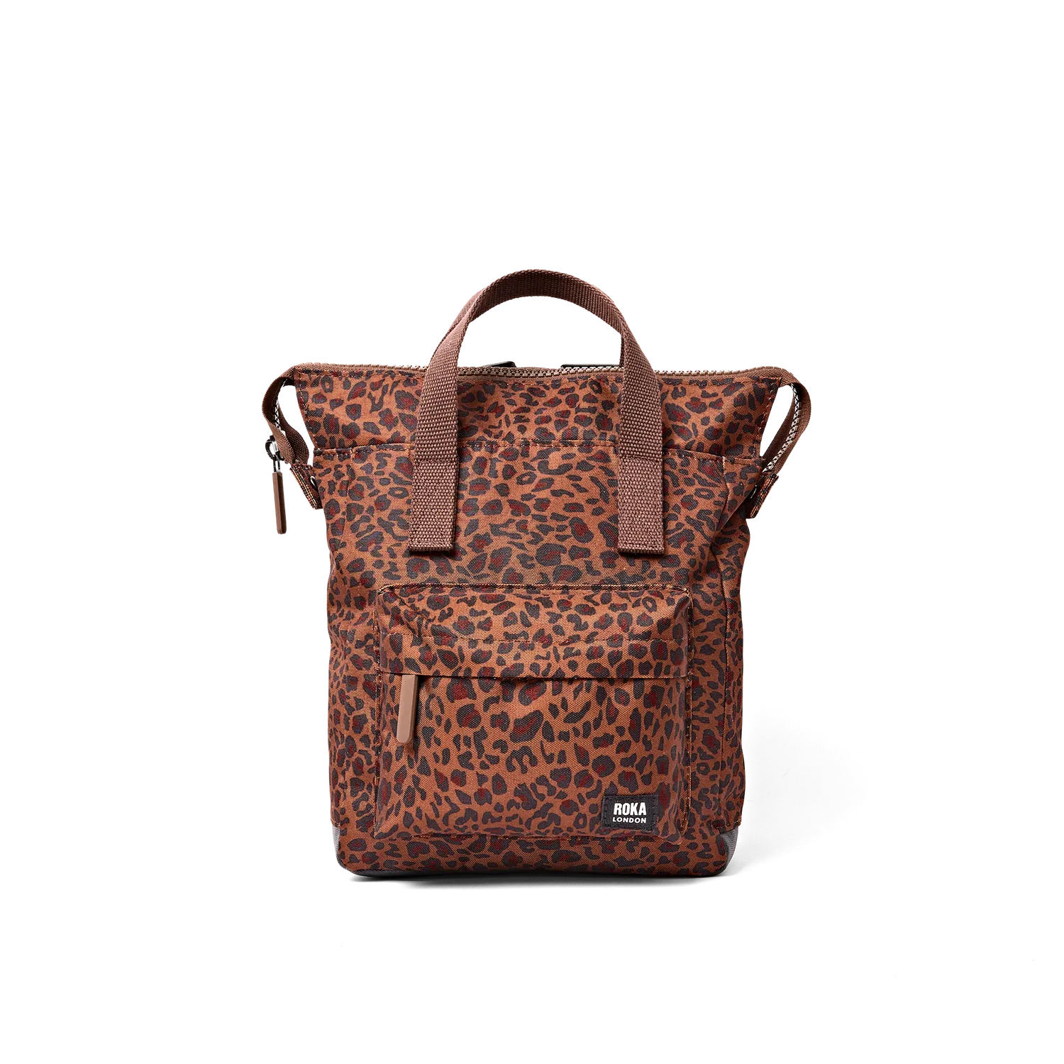Roka London Bantry rygsæk Mini Leopard Small 7,4 l