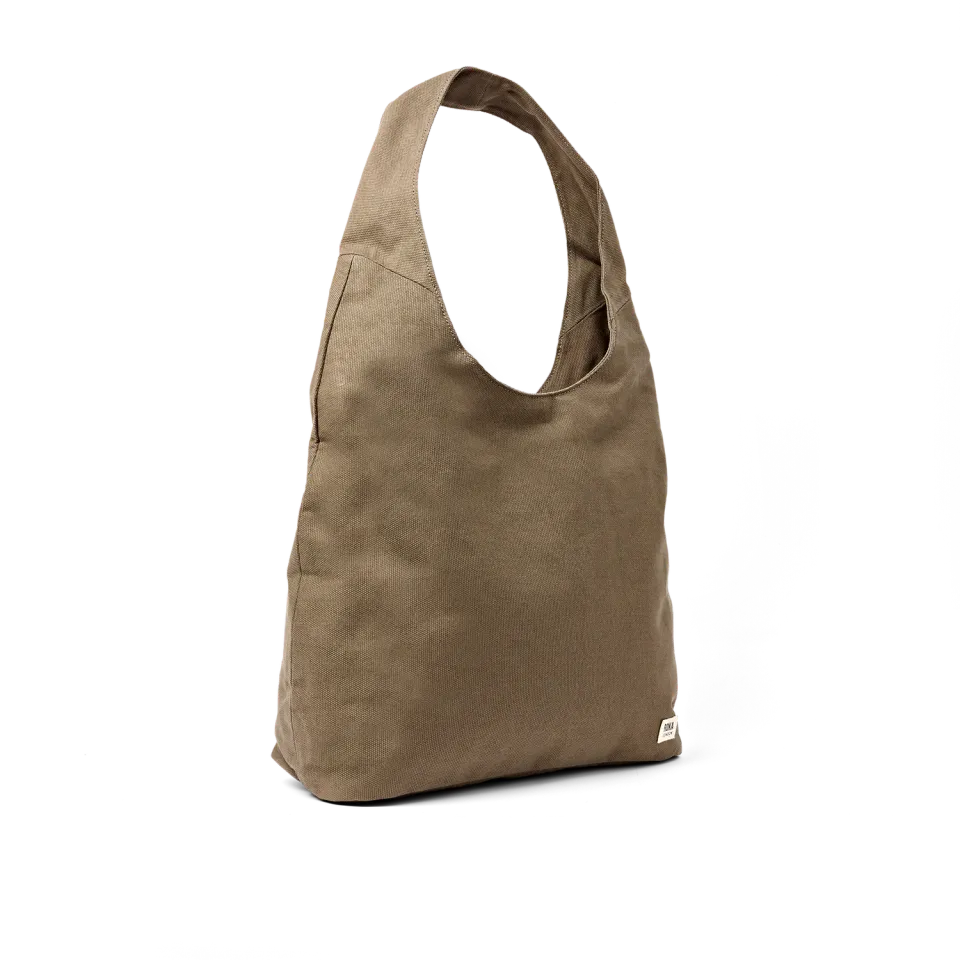 Roka London Hoxton skuldertaske Ranger Green Large 15,3 liter