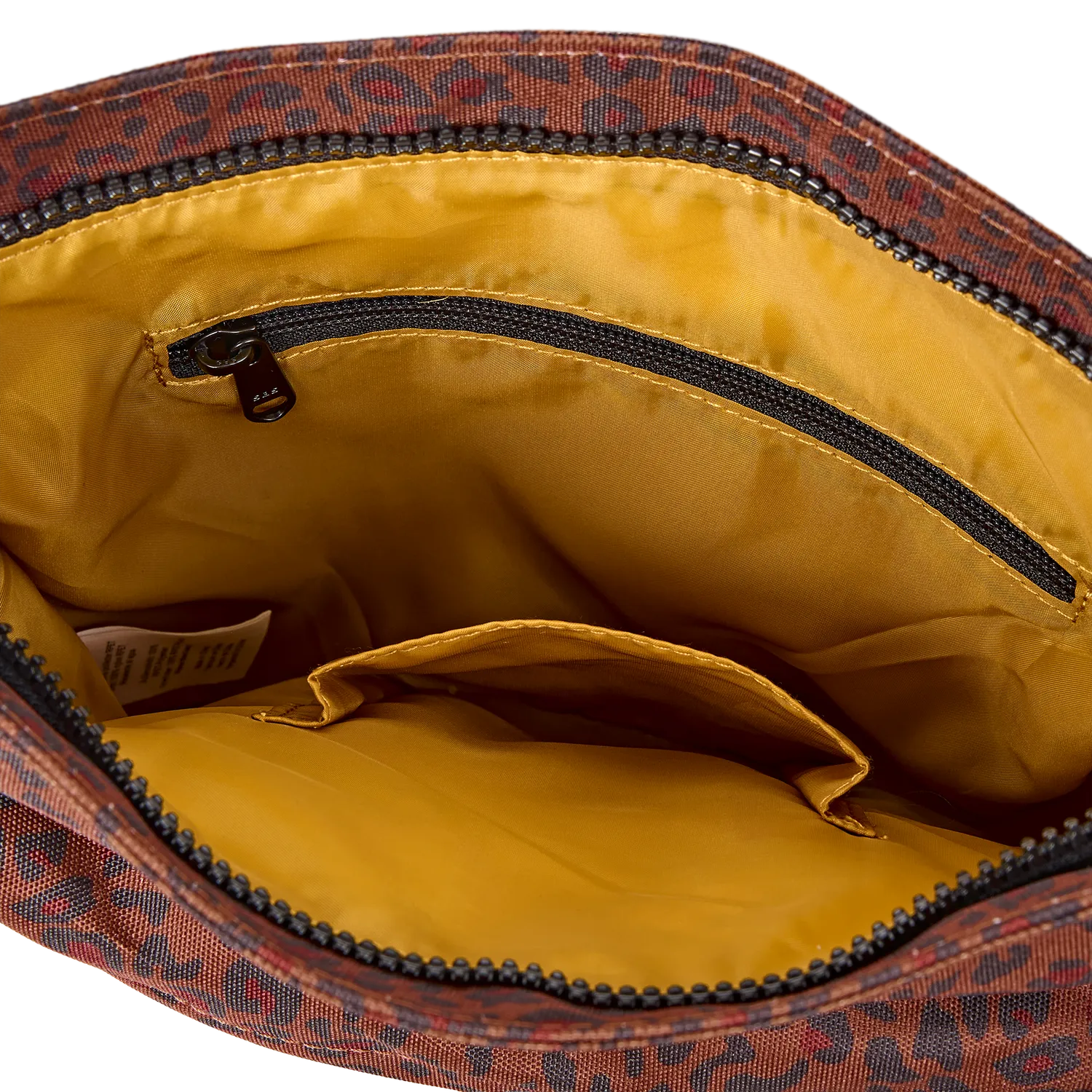 Roka London Kennington Crossbody skuldertaske Corn Mini Leopard Medium