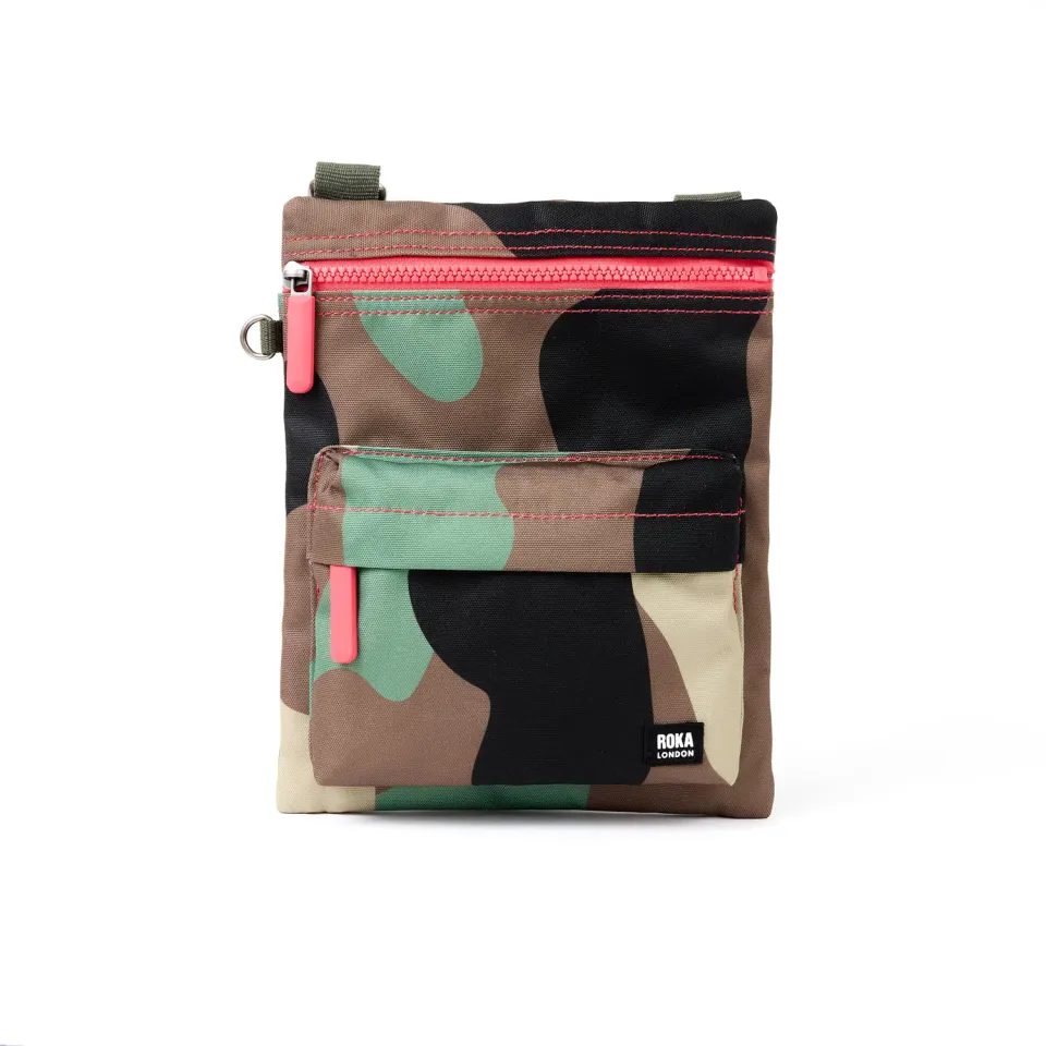 Roka London Chelsea B crossbody taske medium vintage camo