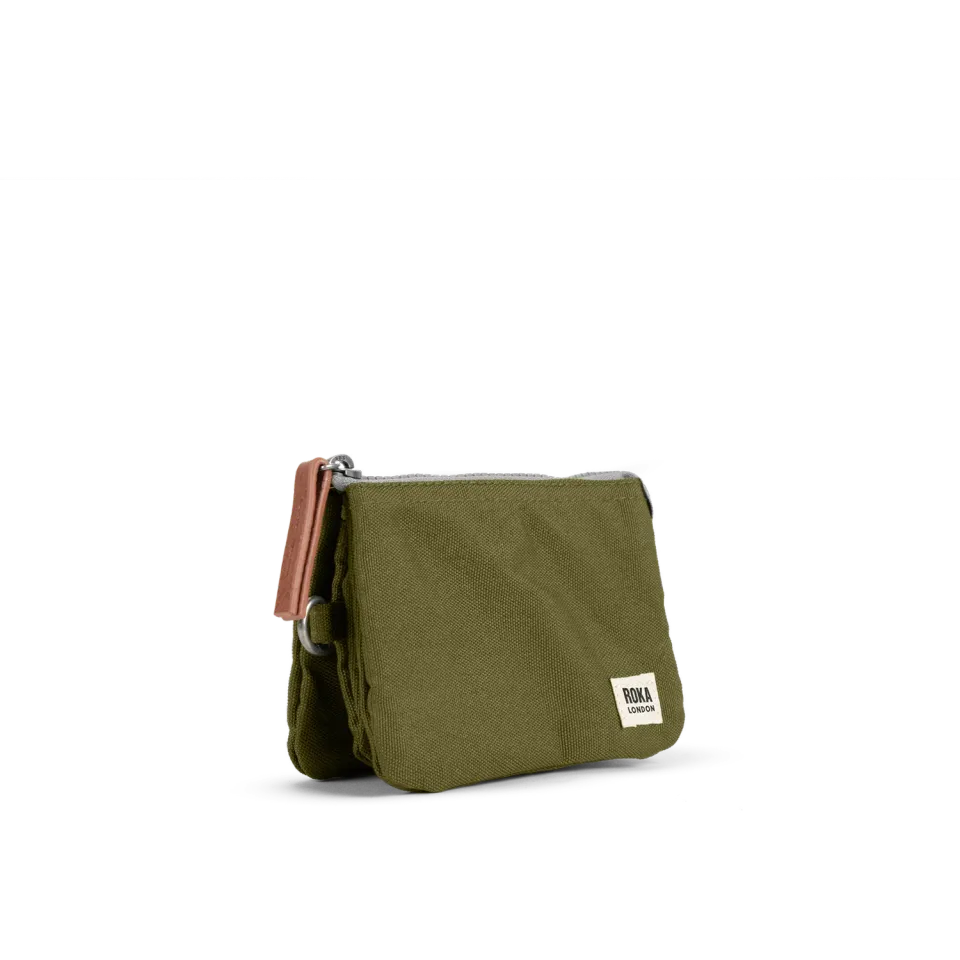 Roka London Carnaby pung Moss Small 0,2 liter