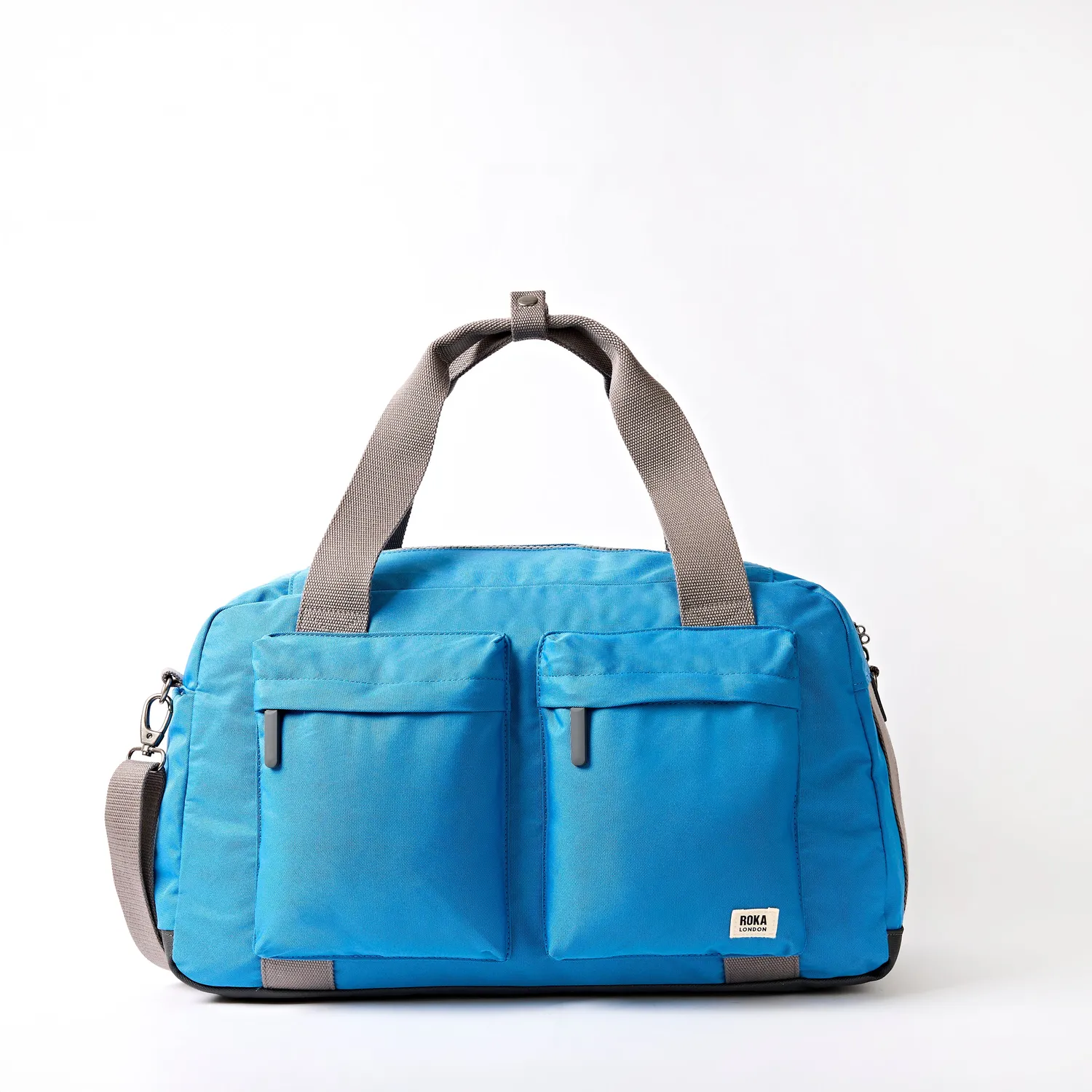 Roka London Gatwick Small duffel bag Malibu Blue weekendtaske