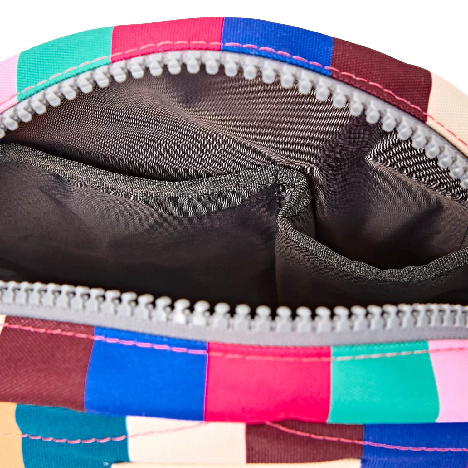 Roka London Paddington Small crossbody taske stribet 4,1L