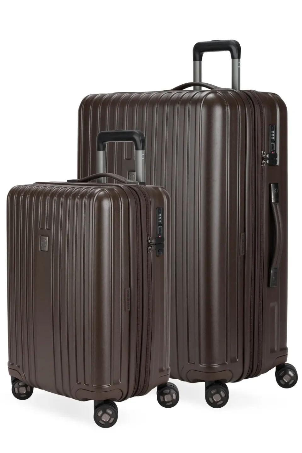 SwissGear Ridge kuffertsæt spinner 2-delt polycarbonat
