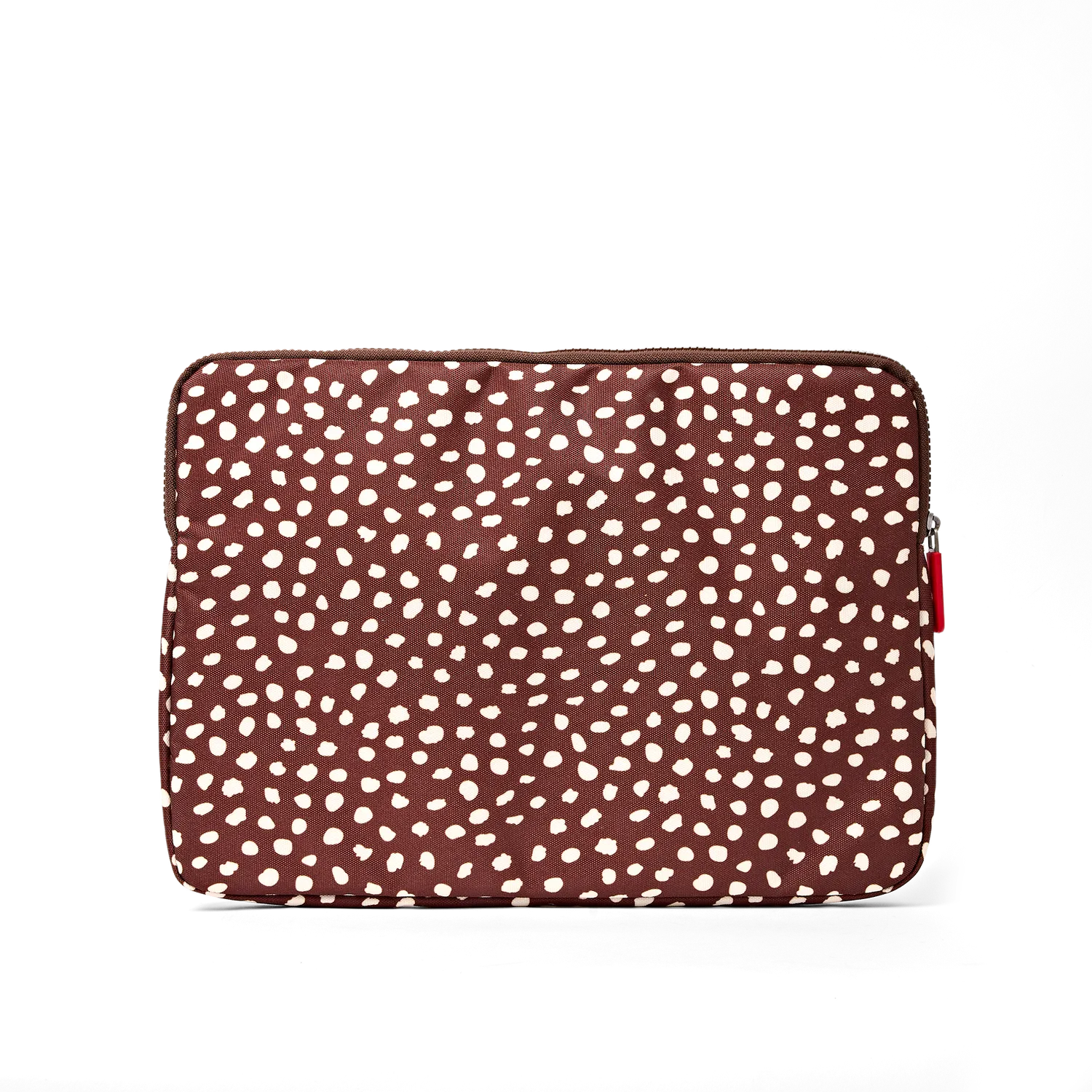 Roka London Brick Lane laptop sleeve 14" brown dot 2,2L