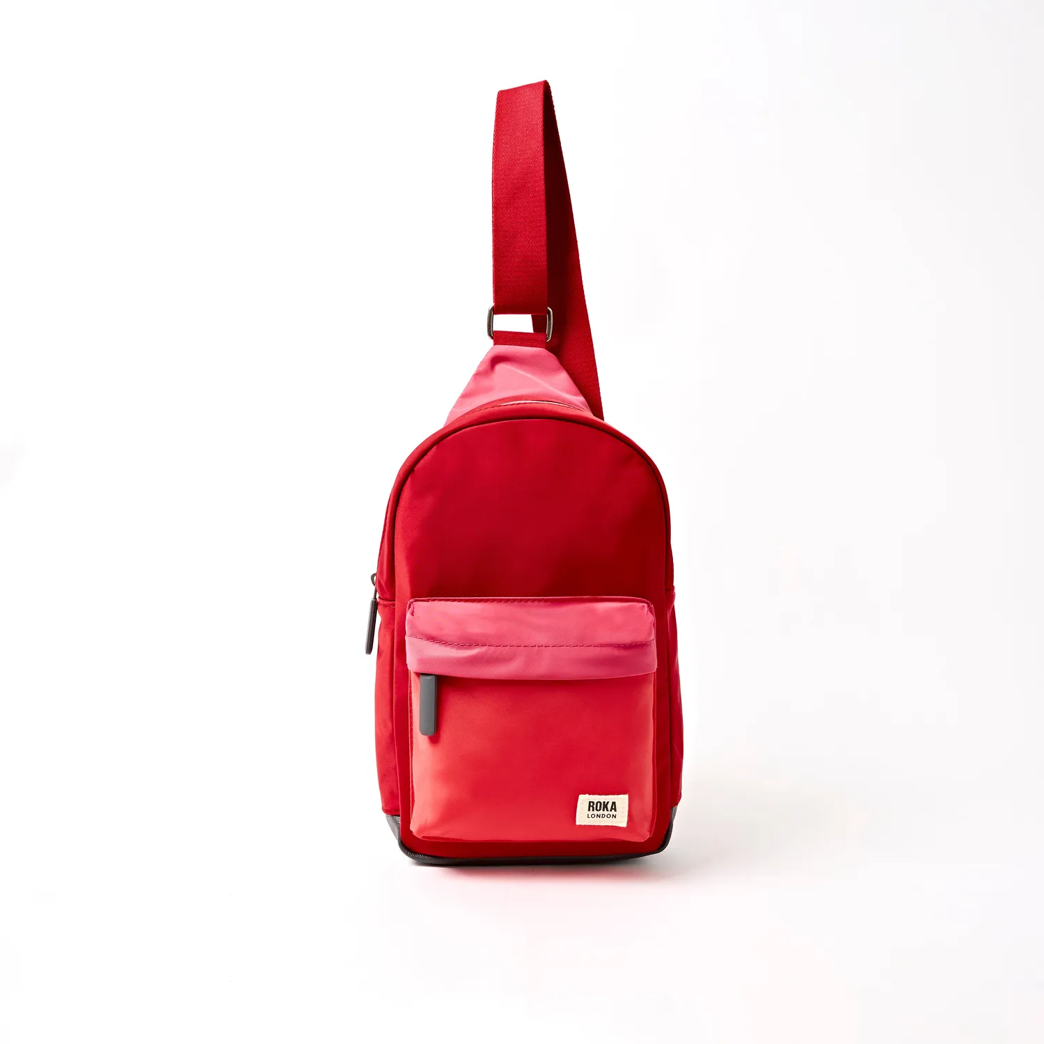 Roka London Willesden sling taske red tonal large 5 liter