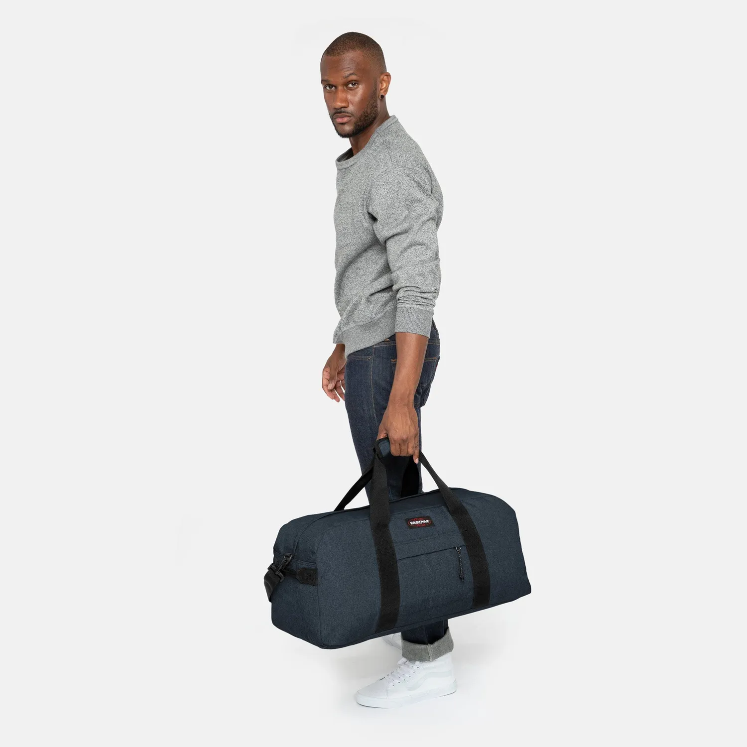 Eastpak Station + rejsetaske Triple Denim Medium 62 cm