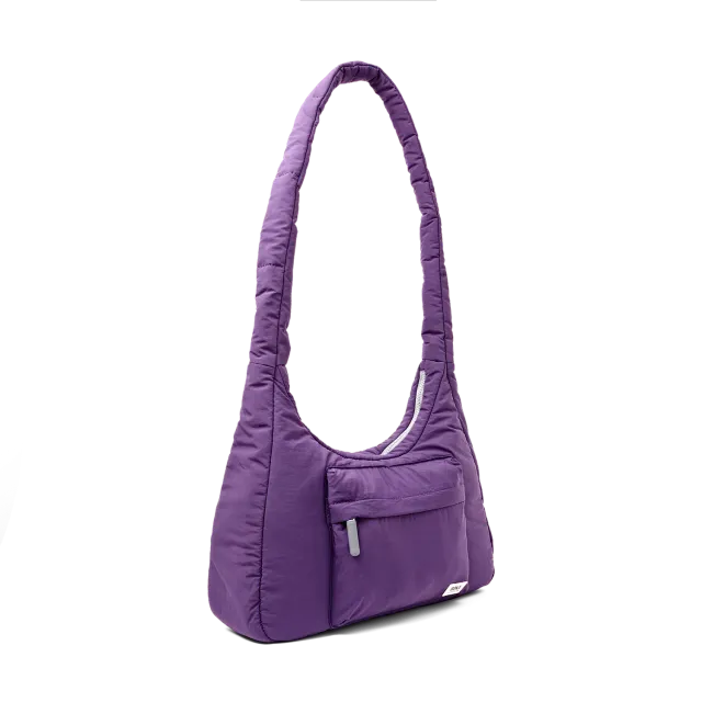 Roka London Belsize crossbody medium gothic grape 14 liter