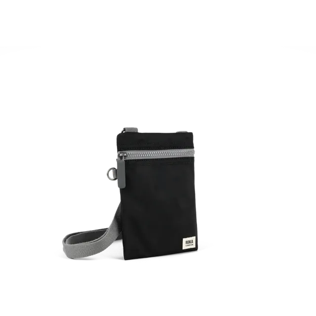 Roka London Chelsea XS skuldertaske sort 0,3 liter