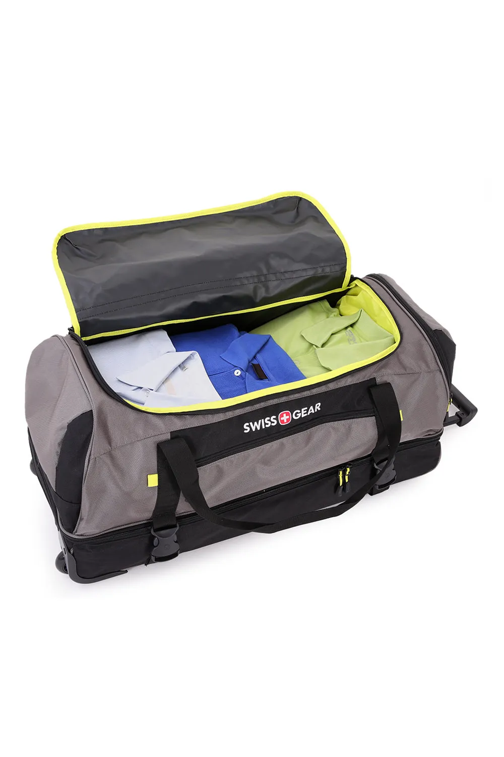 Swissgear 7261 Drop Bottom duffelbag grå 30" rulle