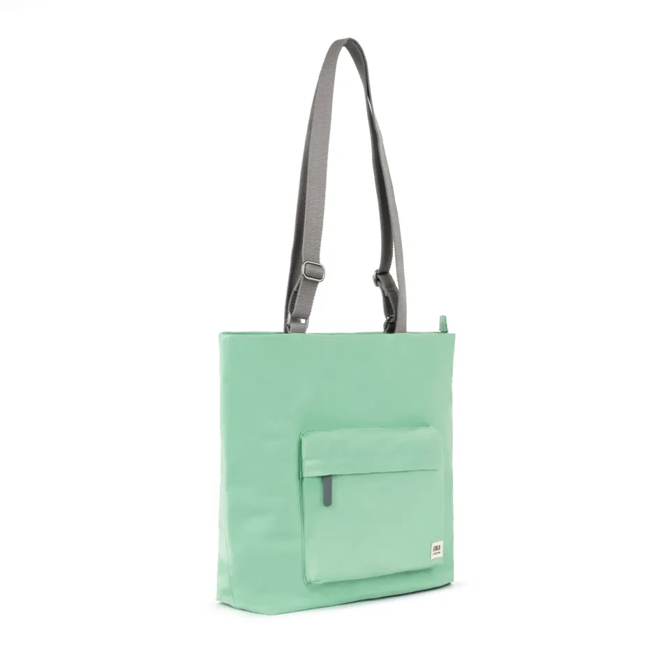 Roka London Trafalgar tote Matcha Medium laptoprum