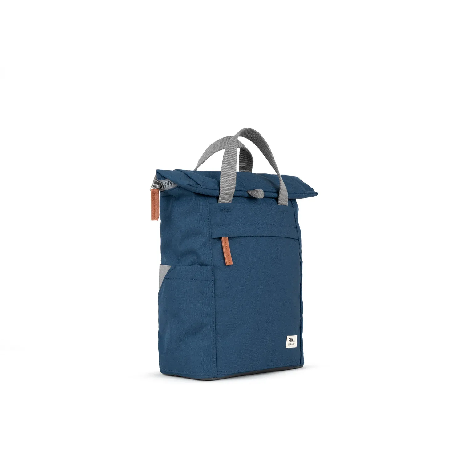 Roka London Finchley rygsæk deep blue laptoprum