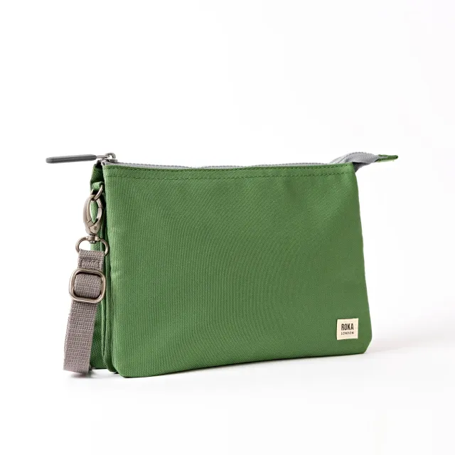 Roka London Carnaby XL crossbody taske Artichoke grøn