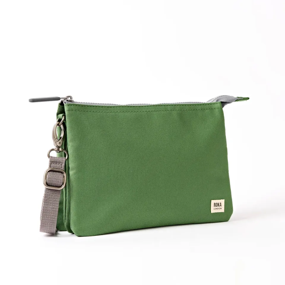 Roka London Carnaby XL crossbody taske Artichoke grøn