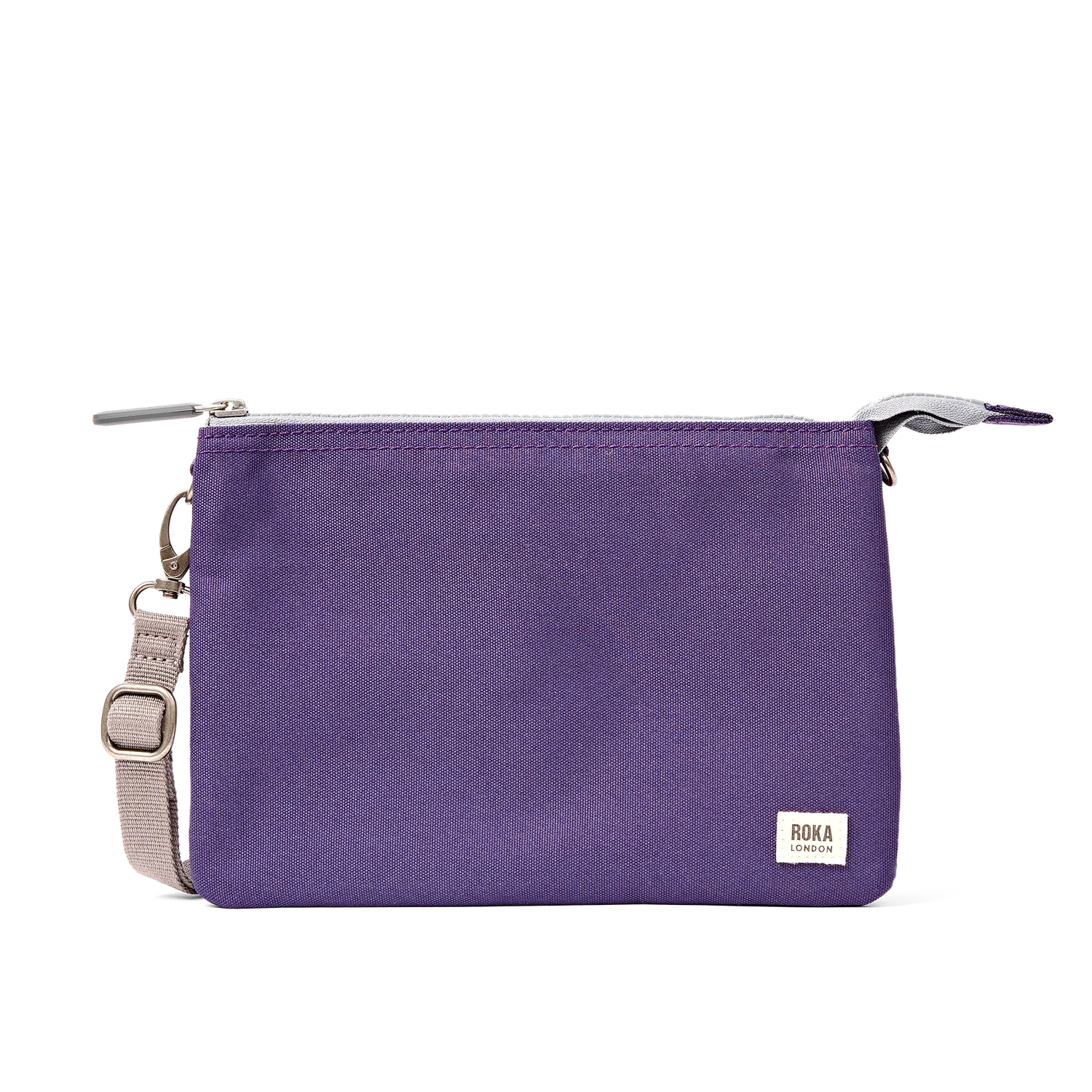 Roka London Carnaby XL crossbody taske Deep Grape 0,5 l