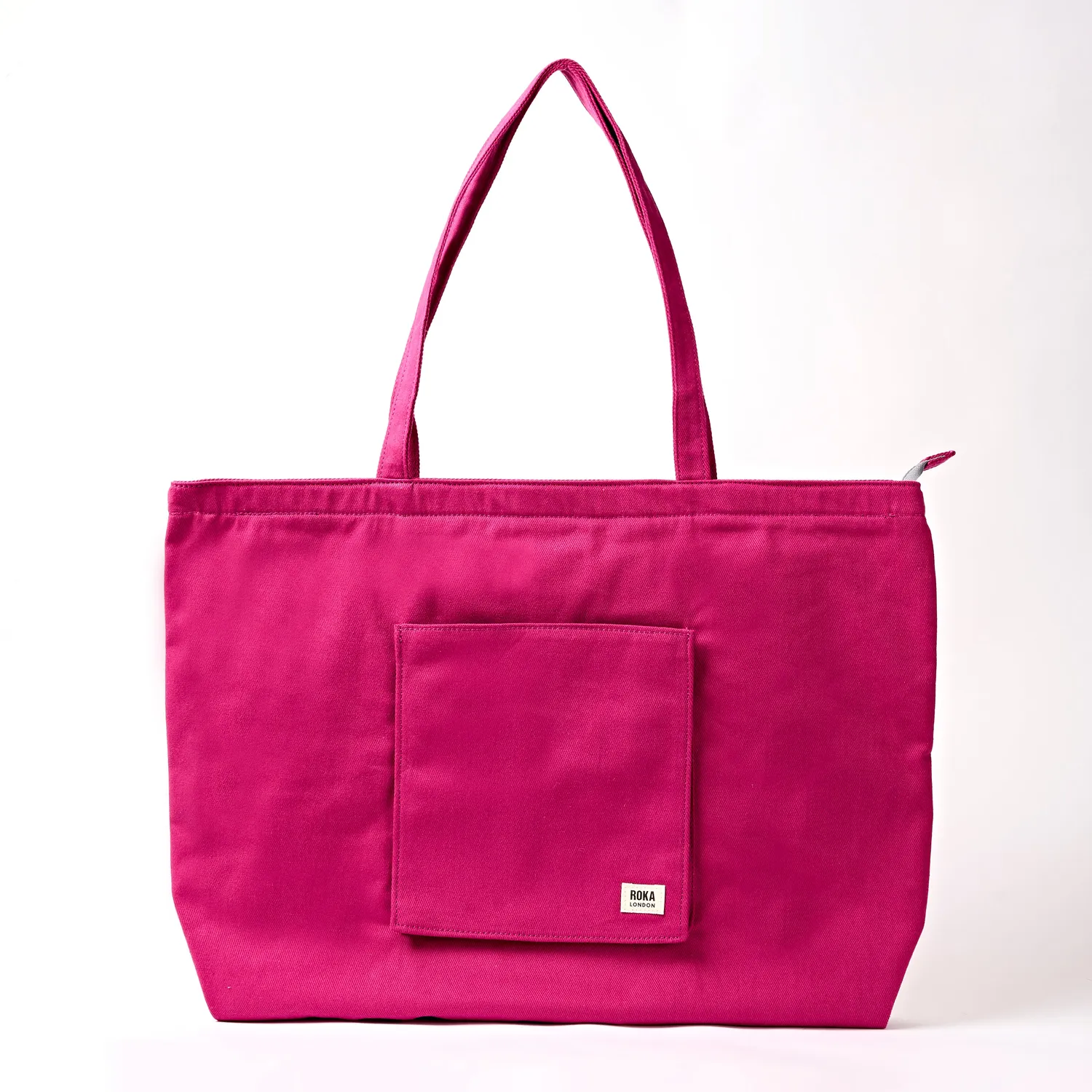 Roka London Portobello tote granita red Large 19,2 liter