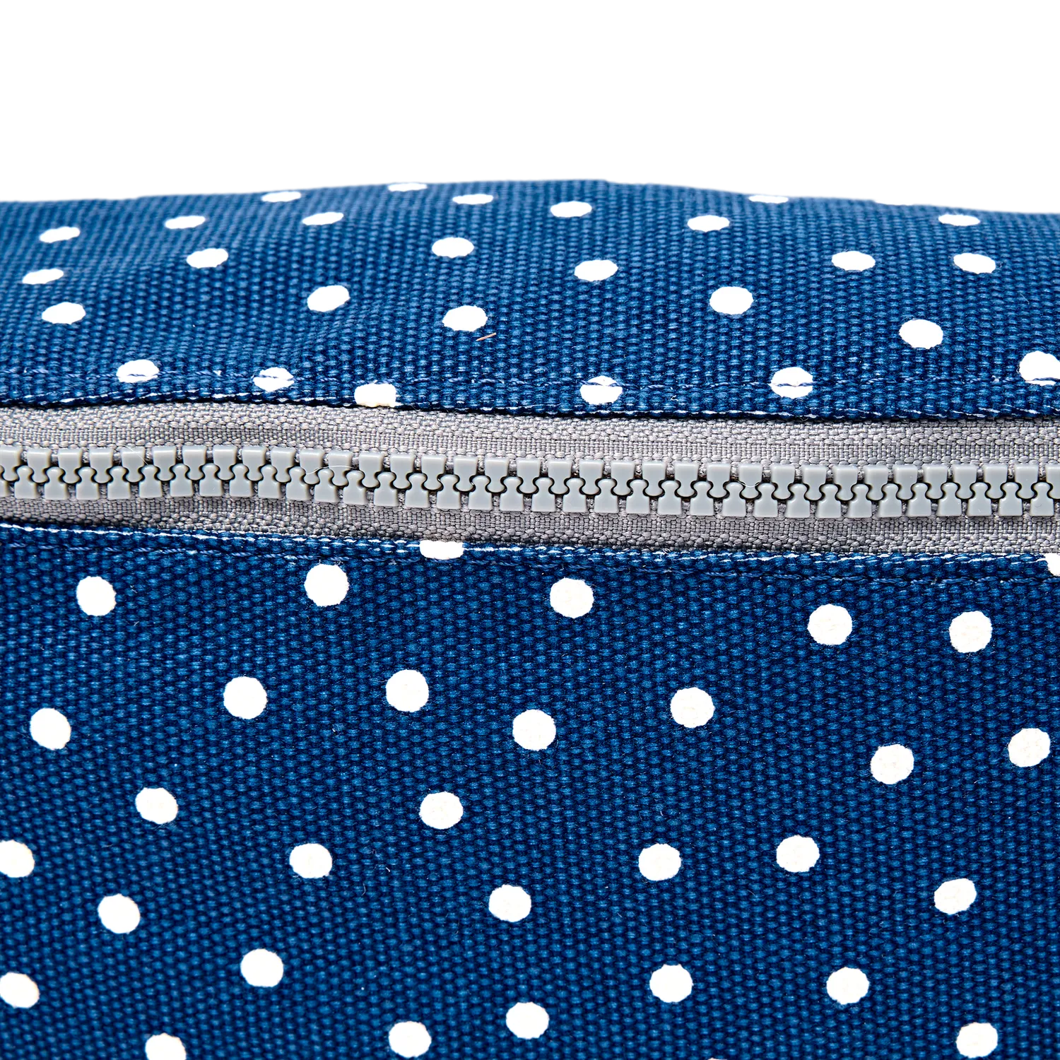 Roka London Mill Hill Small bæltetaske navy polka 3,7 liter