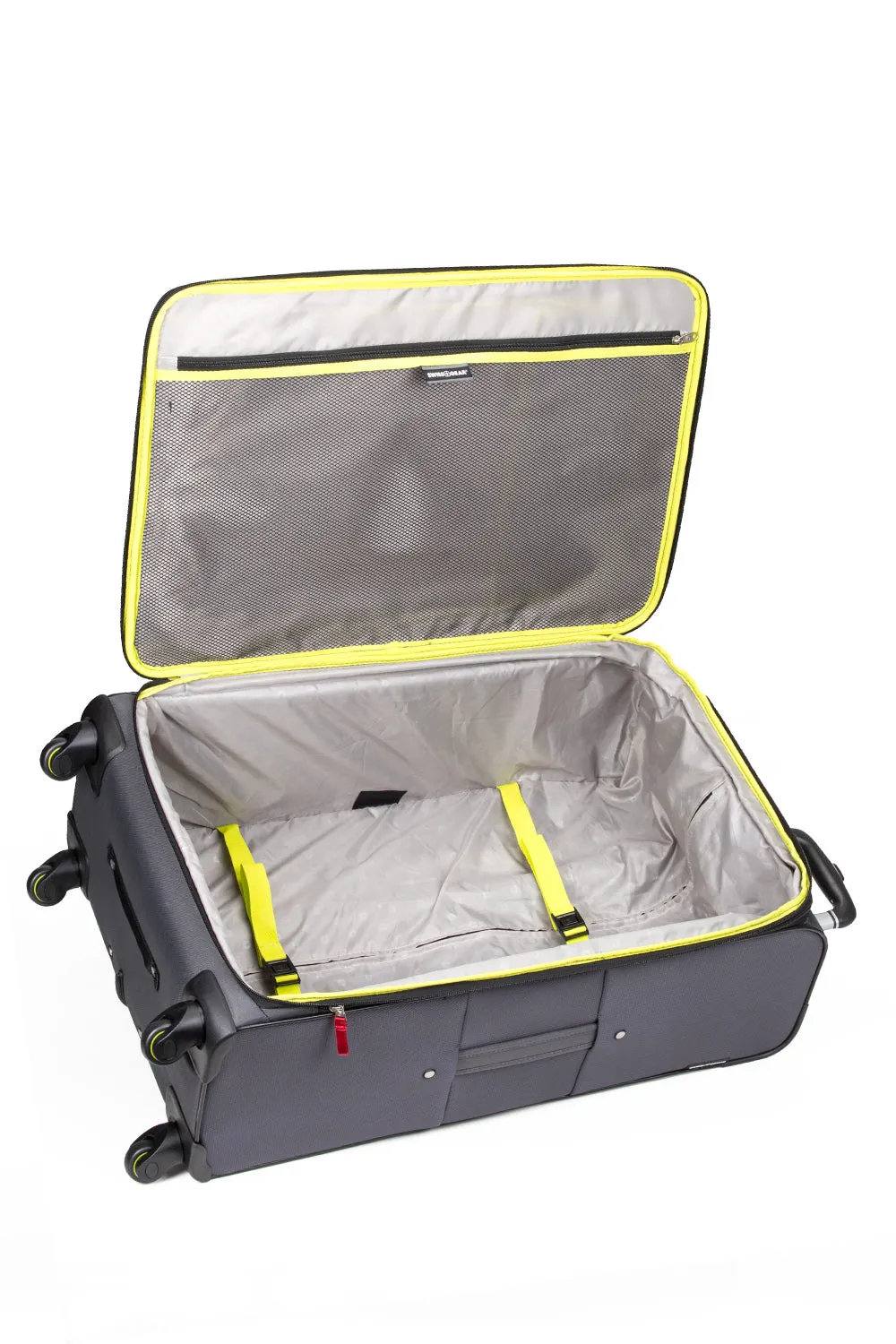 Swissgear 6262 Large Checked Spinner kuffert Grå stor