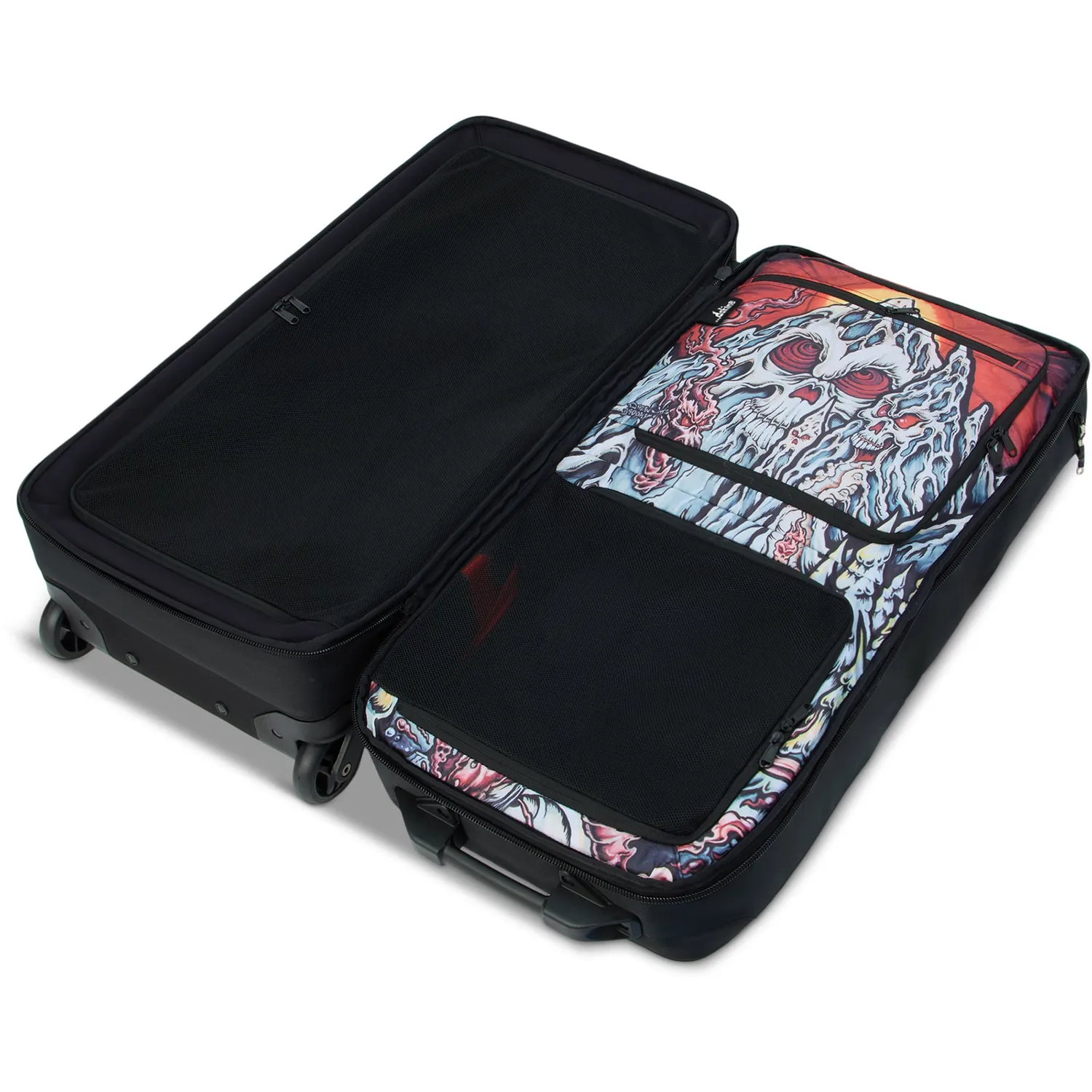 Dakine Split Roller 2.0 85L rullekuffert Mayhem Marron TSA-lås