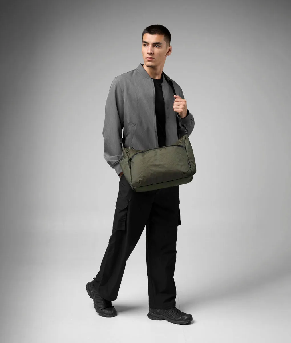 Alpaka Flight Satchel Ultradyne skuldertaske grøn