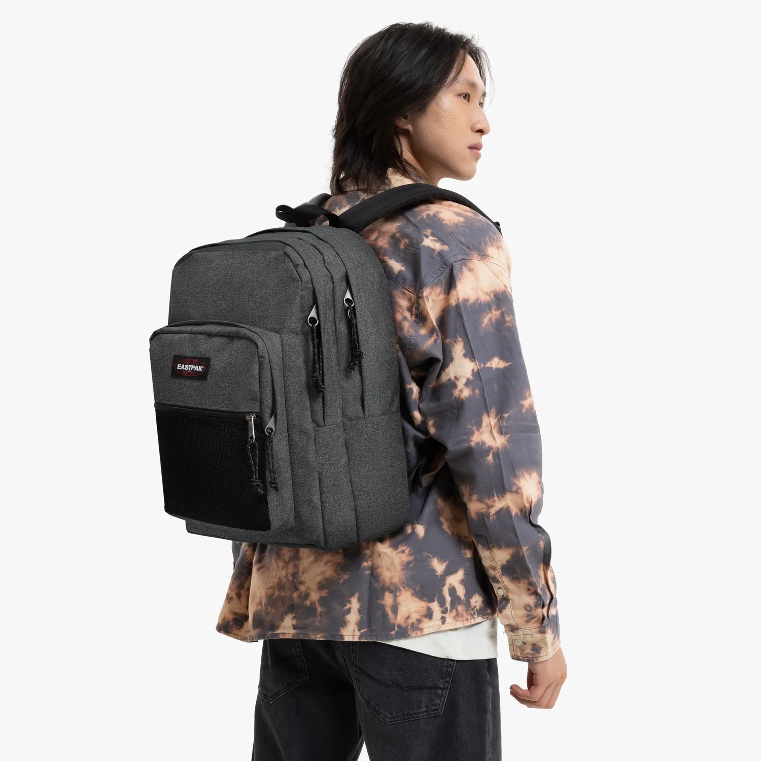 Eastpak Pinnacle rygsæk Black Denim Large vandafvisende