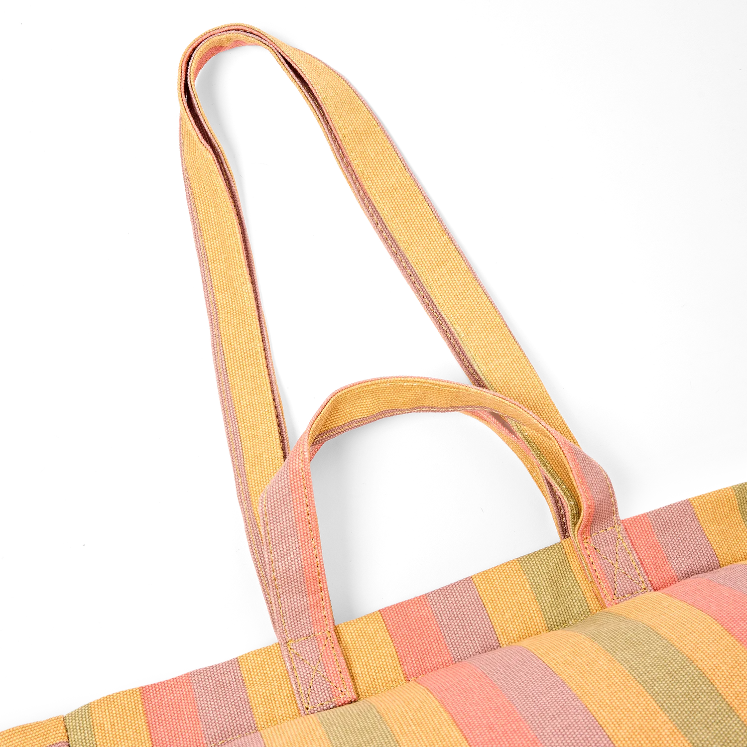 Roka London Marylebone Tote Large Faded Multi Stripe 43 liter