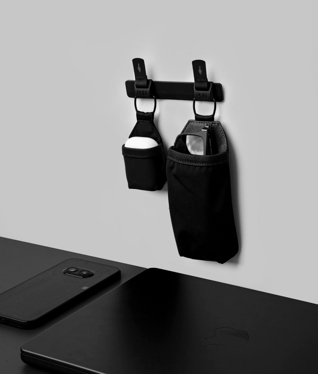 Alpaka HUB ModPanel Mini skinne sort modulholder