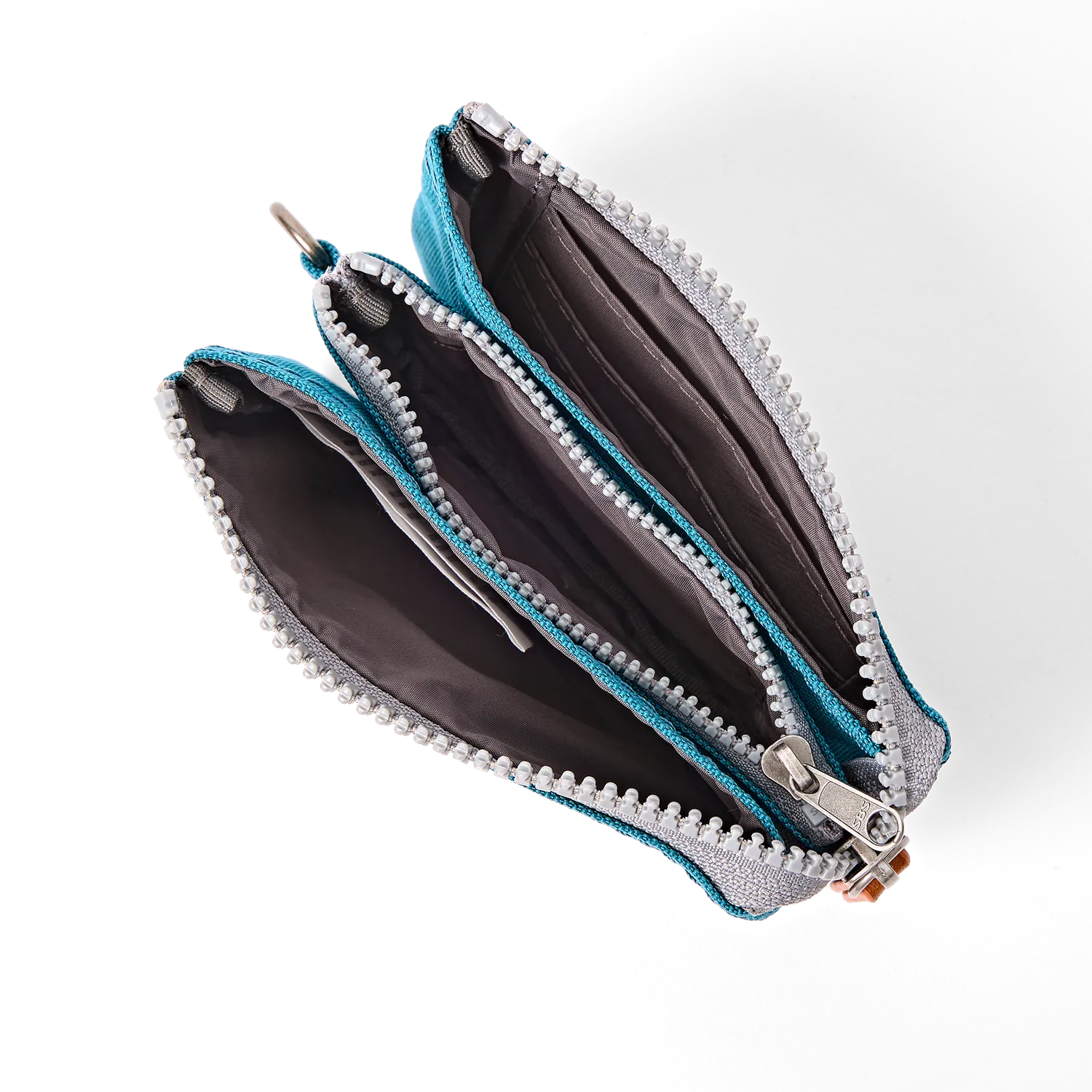 Roka London Carnaby pung Deep Teal Small vegansk