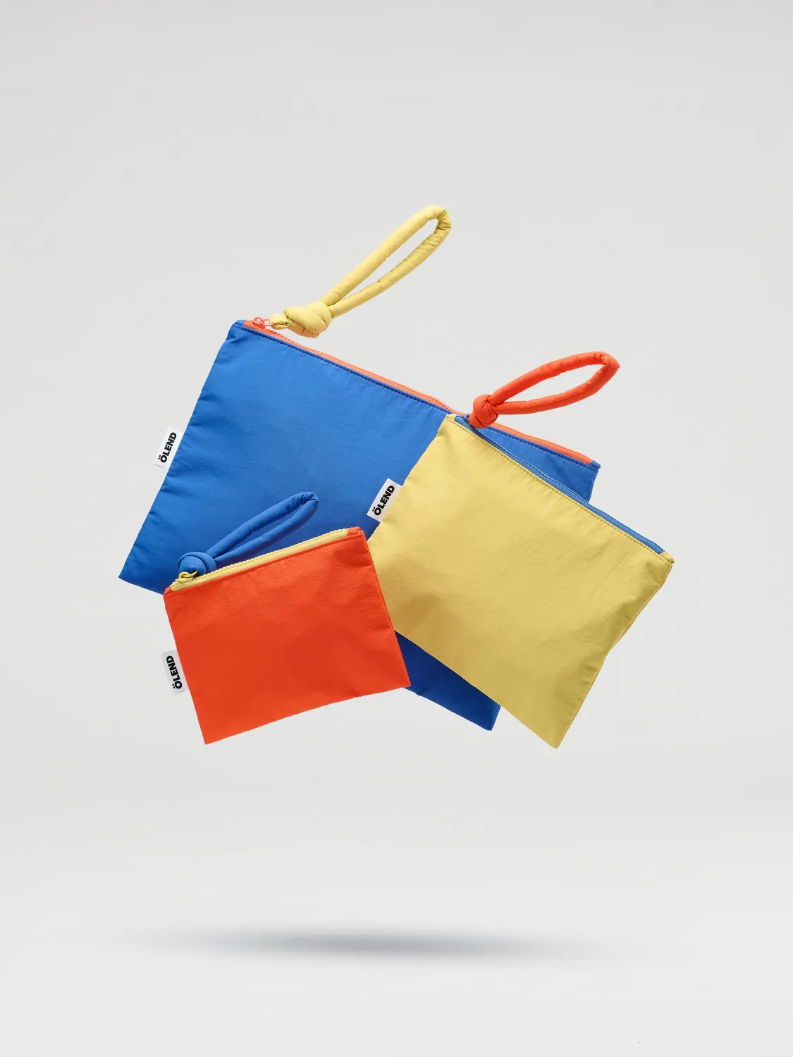 Ölend Pouch Sæt nylon brown sand cherry