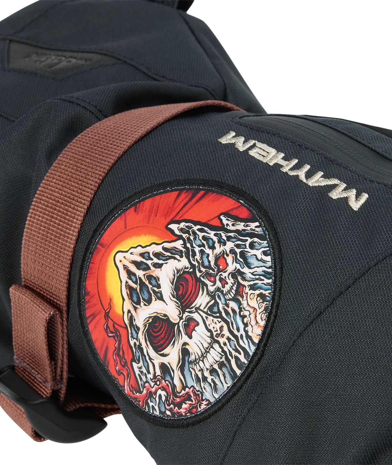 Dakine Titan 2.0 DLX Gore-Tex handsker Mayhem Marron læder