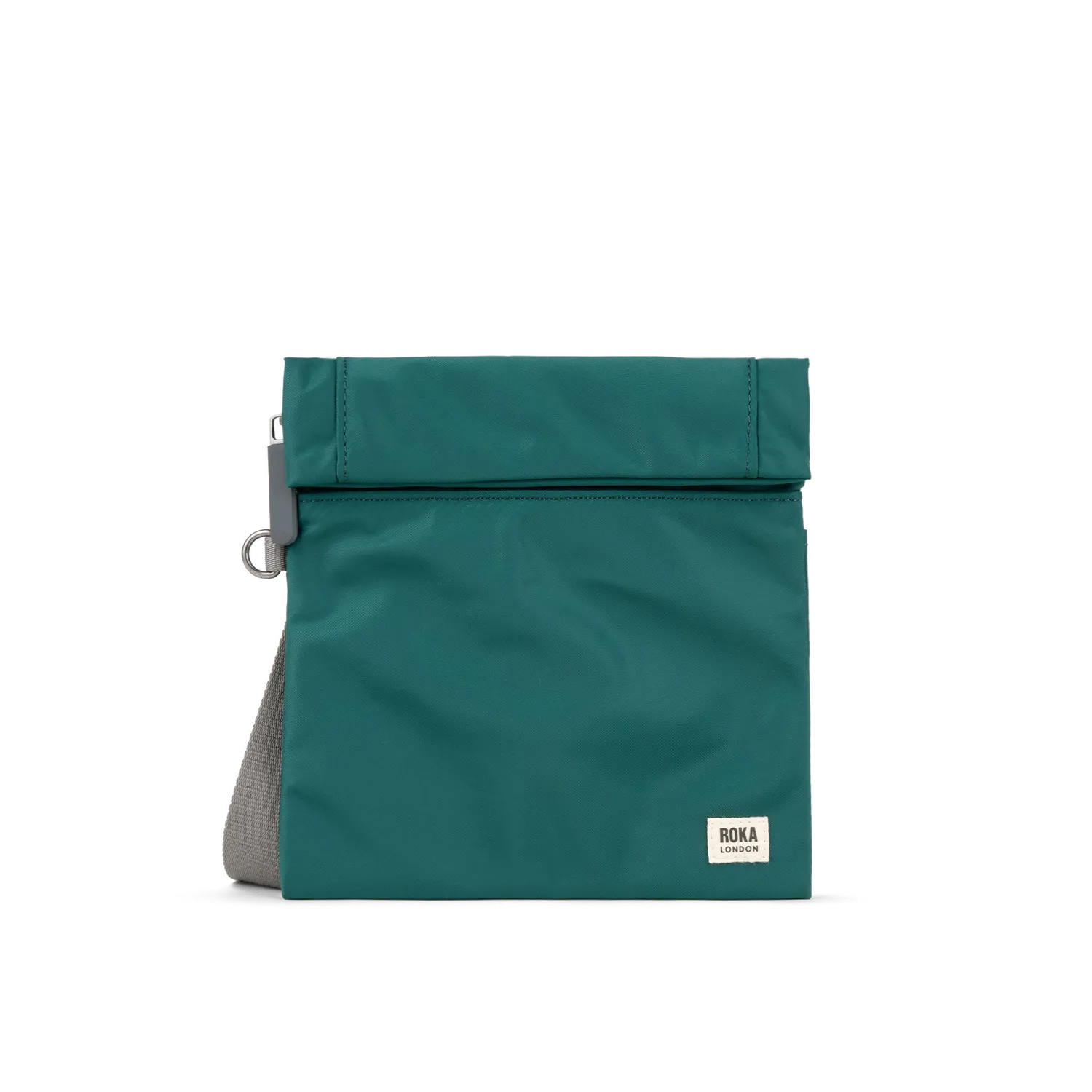 Roka London Stratford crossbody taske Teal vejrbestandig