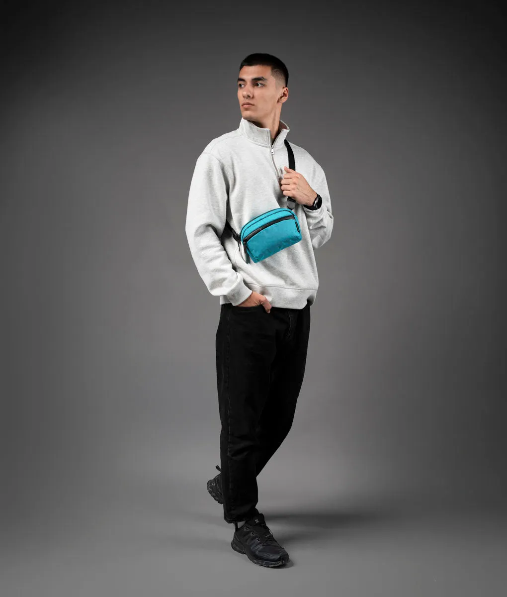 Alpaka Flight Sling skuldertaske 1L teal