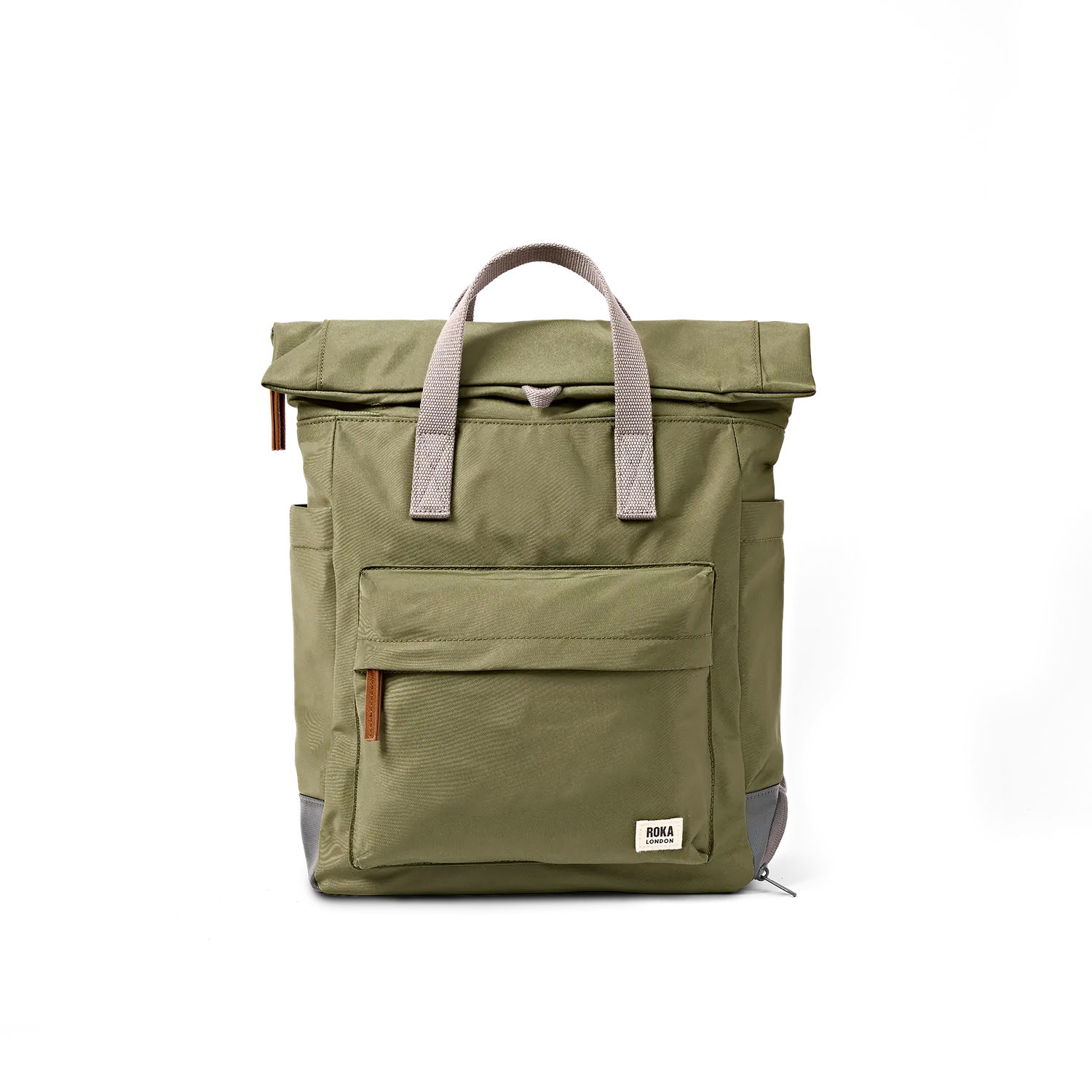 Roka London Bayswater rygsæk chive paraplylomme