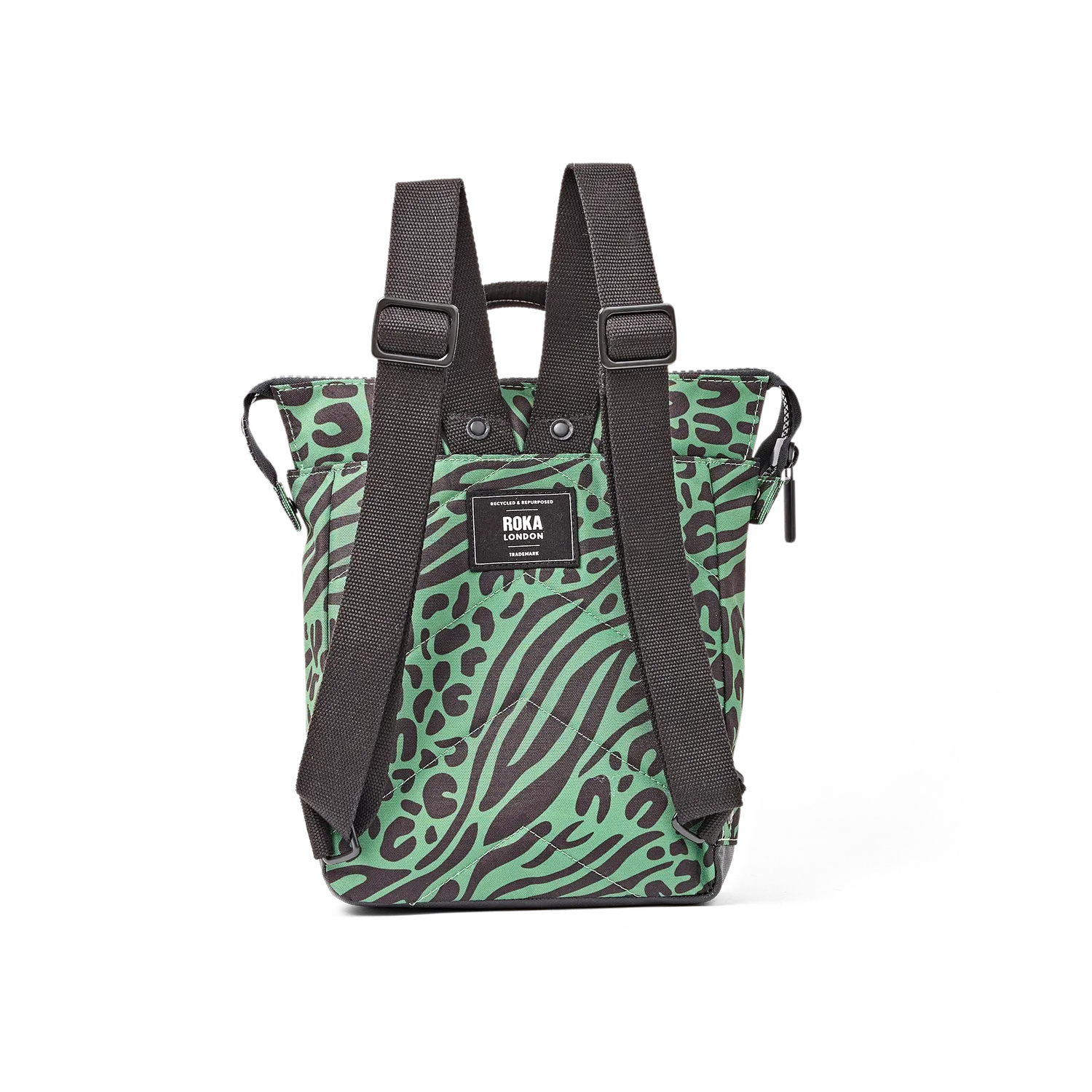 Roka London Bantry rygsæk Small Mixed Animal Artichoke 7,4 liter