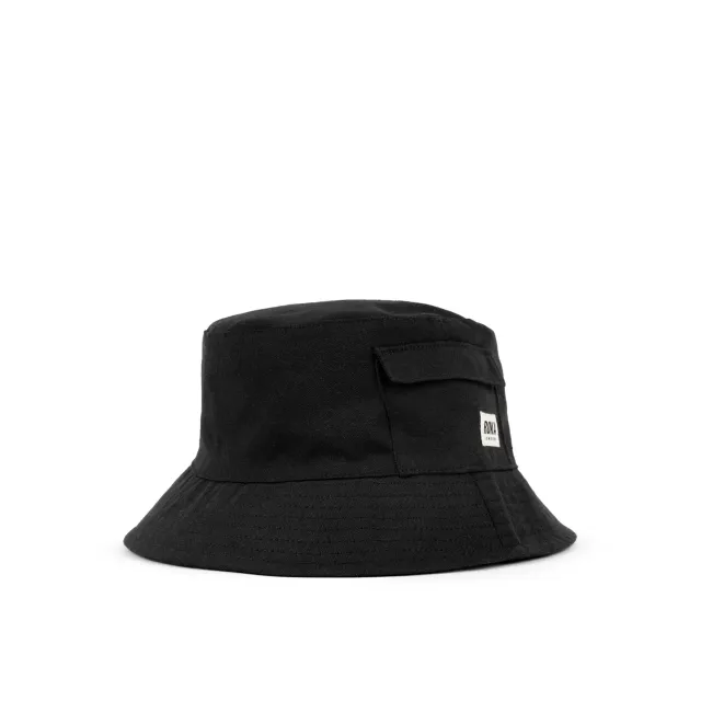 Roka London Hatfield bøllehat Black sort One Size