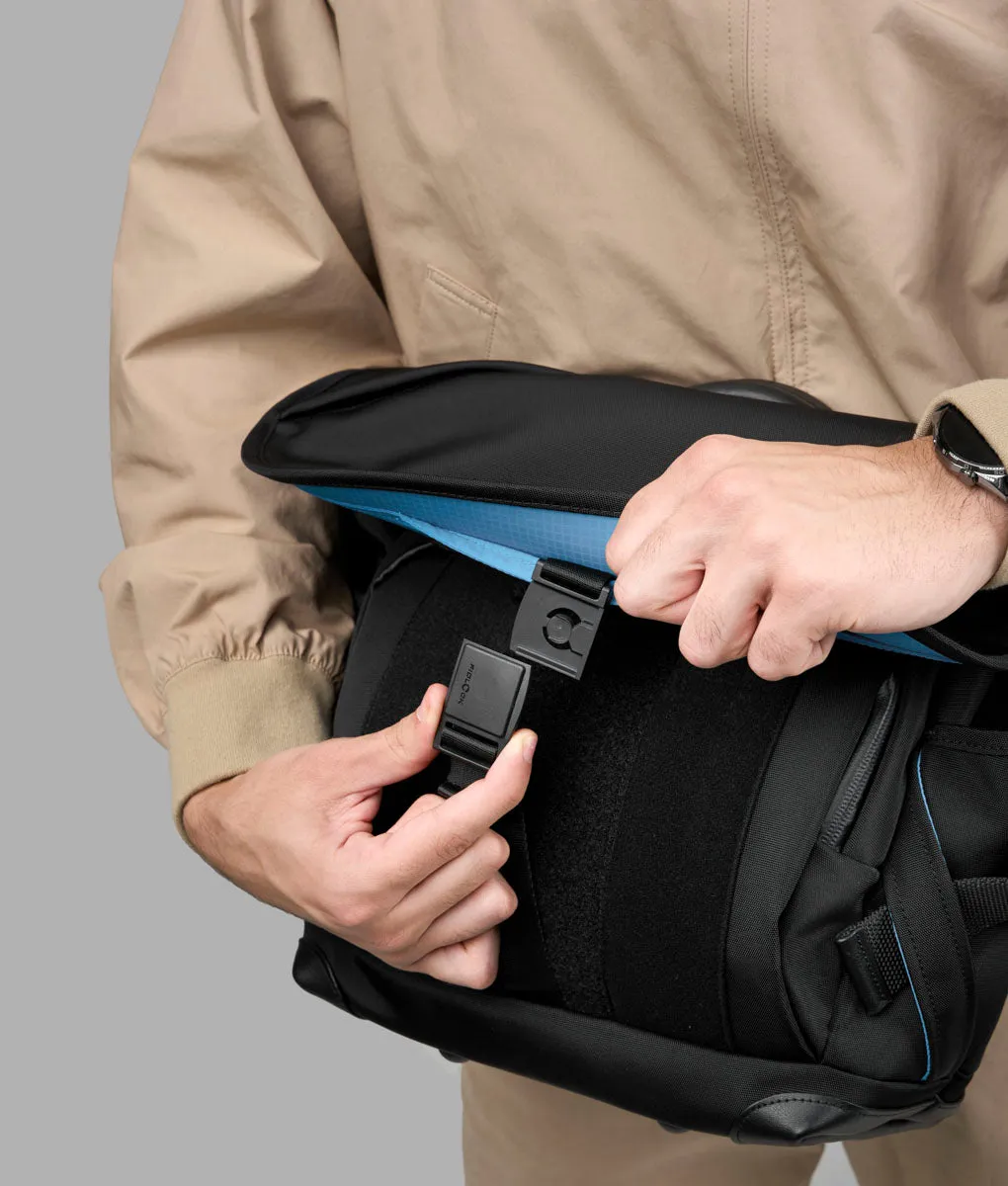Alpaka 7ven Messenger 14 skuldertaske sort ballistic