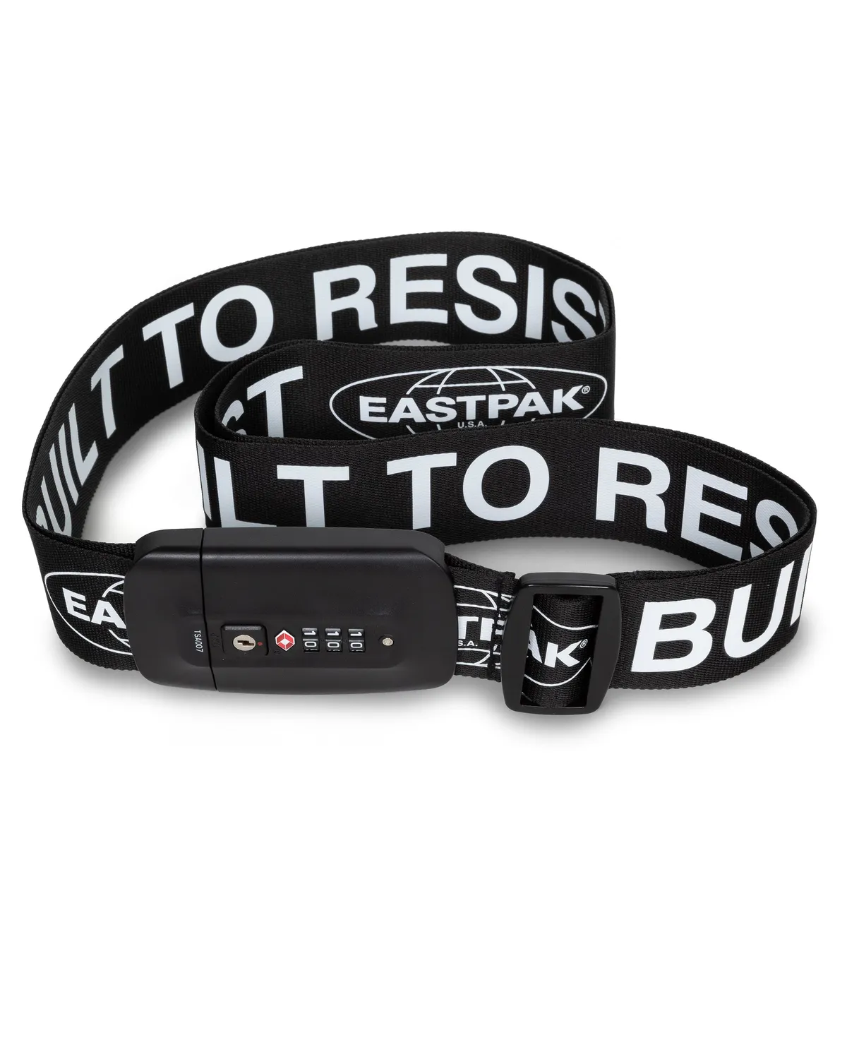 Eastpak Lockbelt kufferrem sort small med TSA-lås