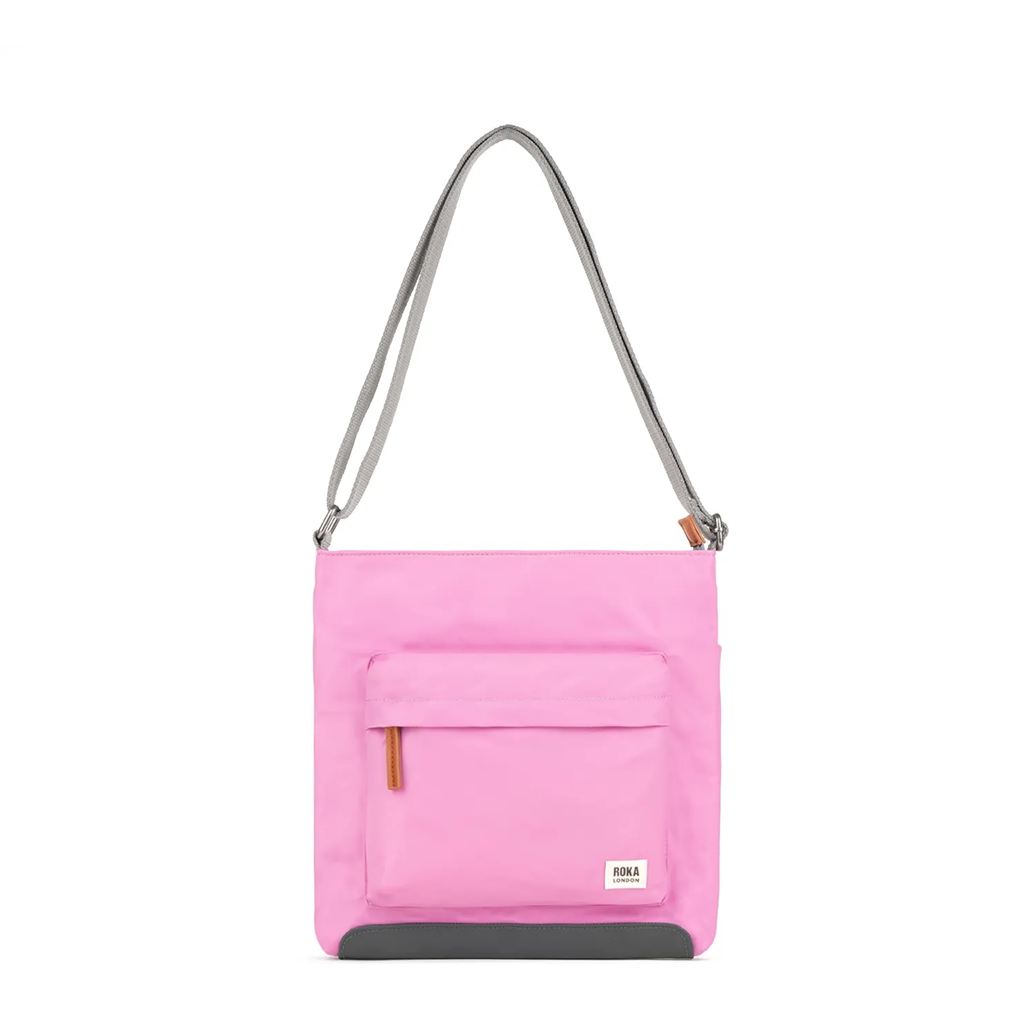 Roka London Kennington Crossbody taske Orchid Medium nylon