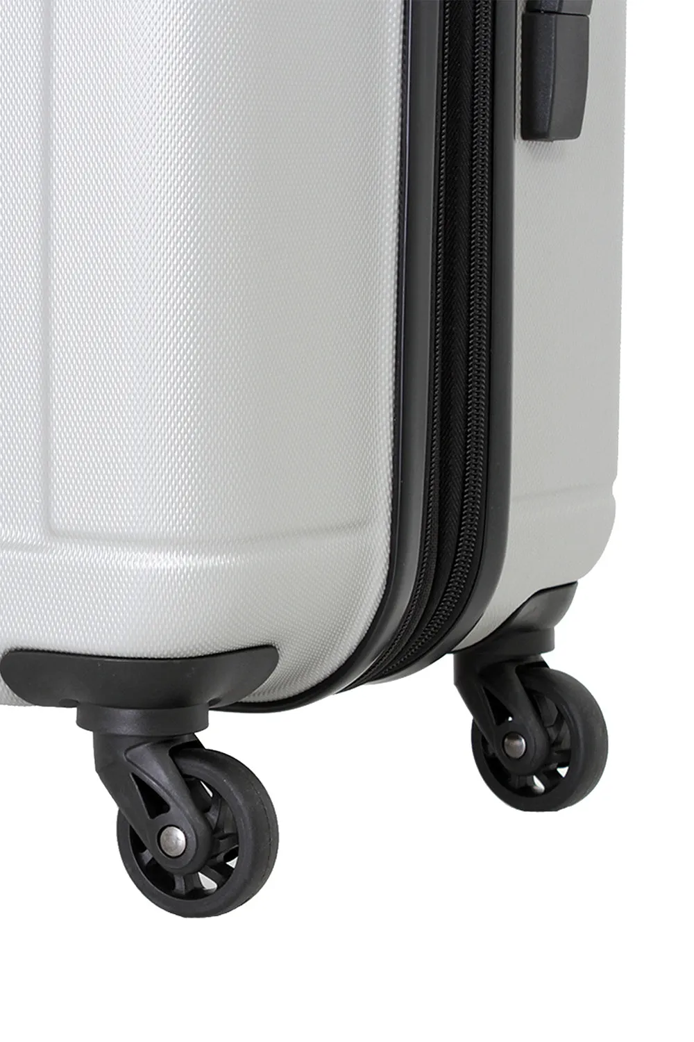 SwissGear 6297 kufferter 2 dele sølv hardcase