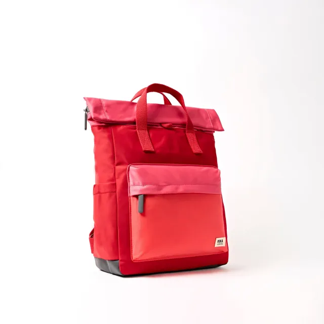 Roka London Canfield rygsæk Small Red Tonal 9,8 liter