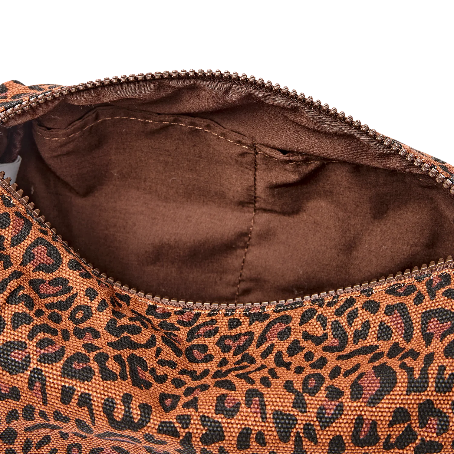 Roka London Maygrove toilettaske Leopard Mini Small canvas