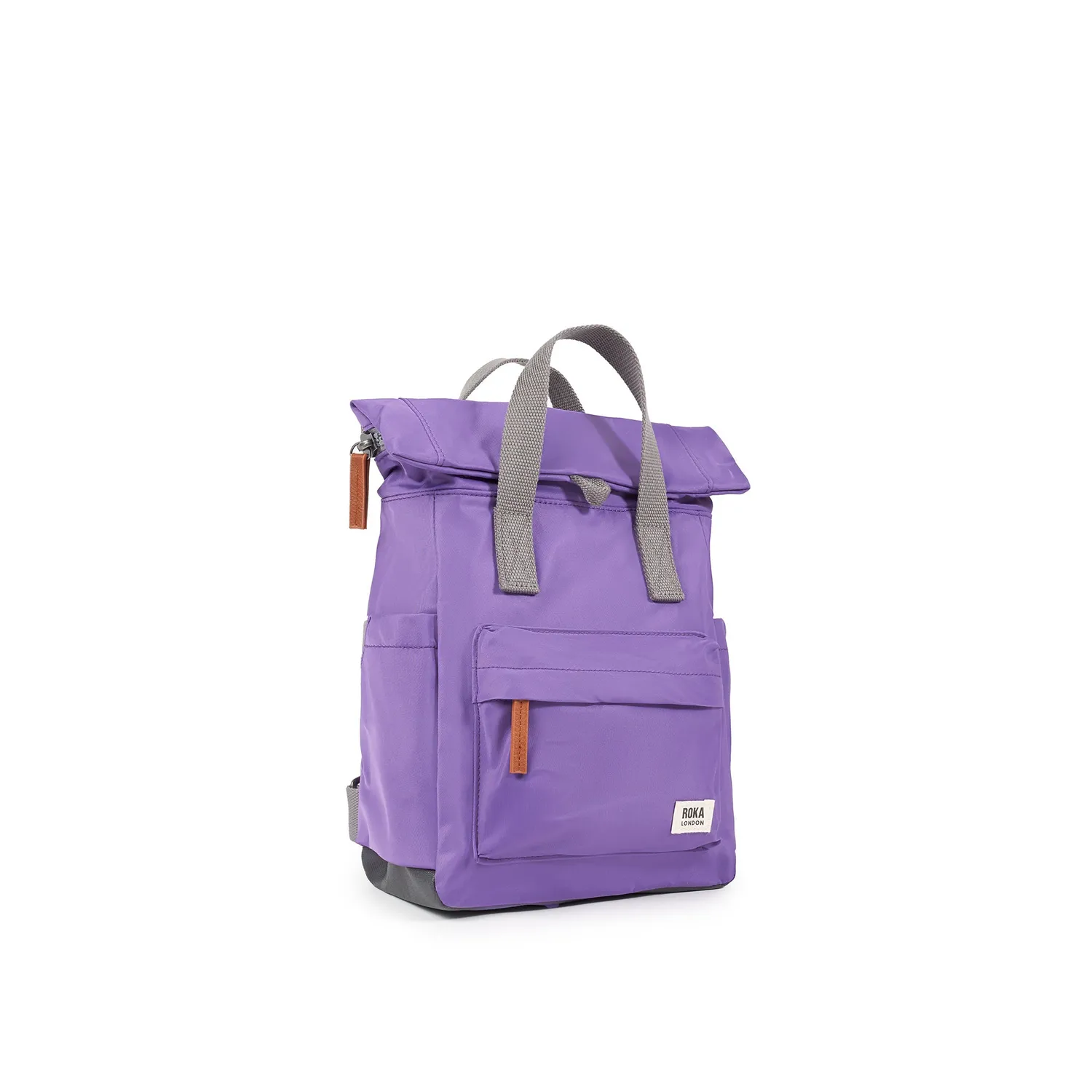 Roka London Canfield roll top rygsæk small fresh purple