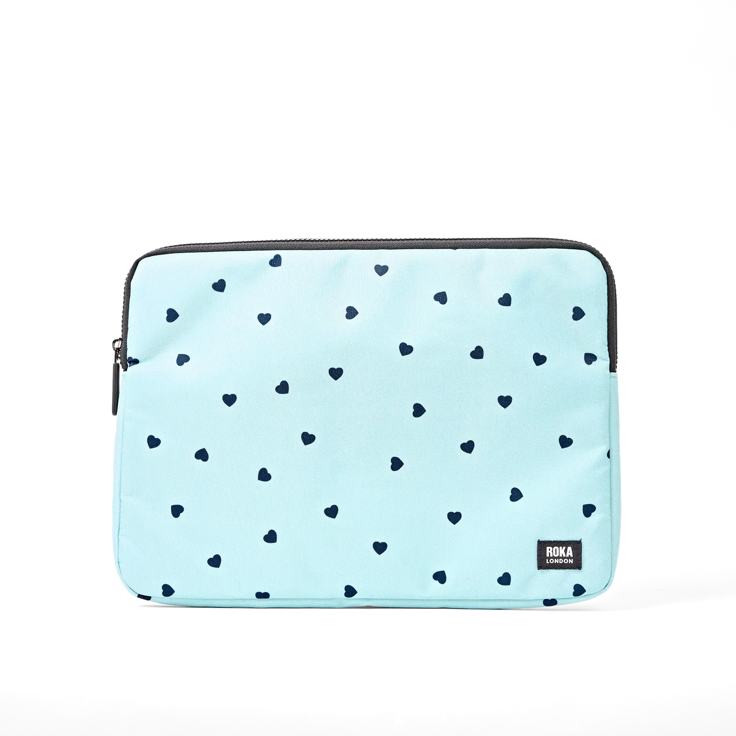 Roka London Brick Lane laptop sleeve Heart Print 14" 